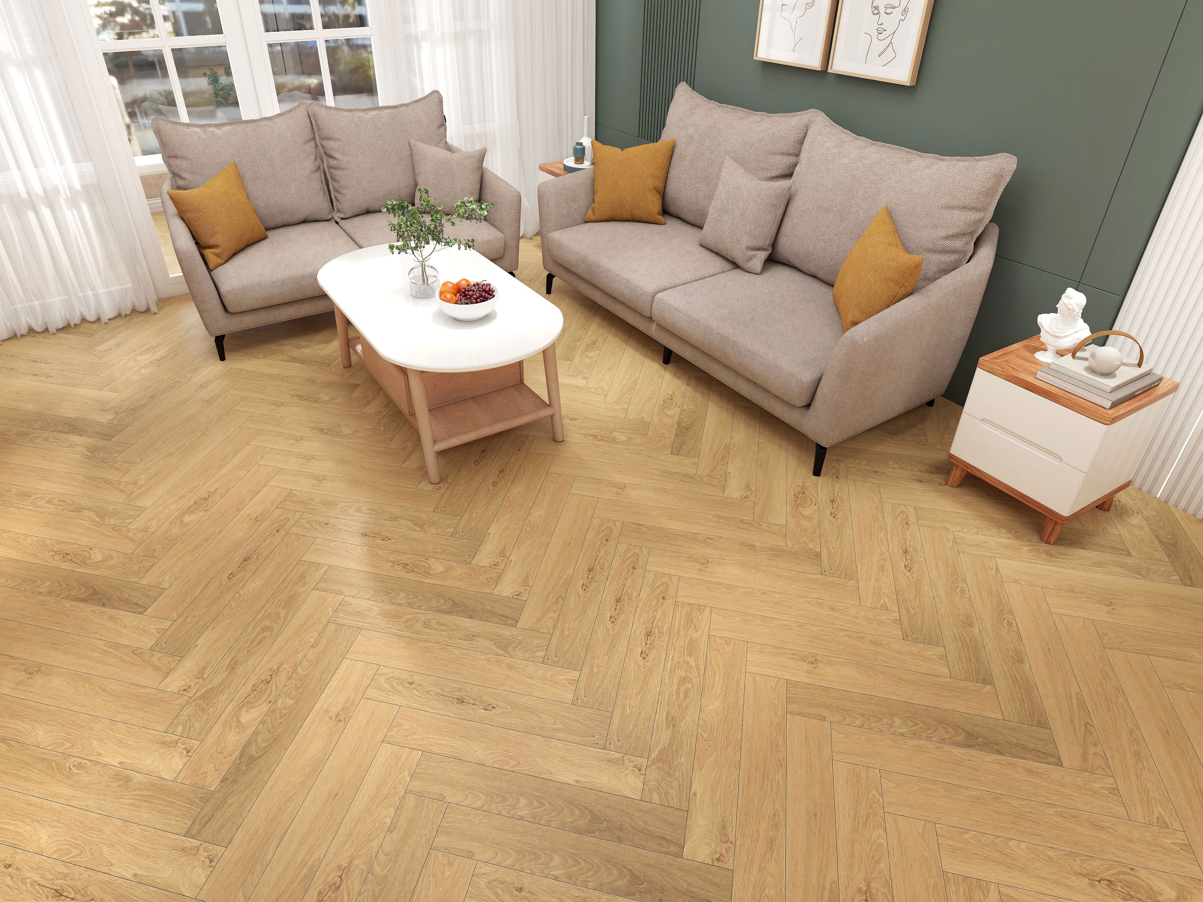 Изображение товара Ламинат Icon Дуб КлассикOak Classic 34 класс толщина 12 мм с фаской 1.31 м², цена за упаковку
