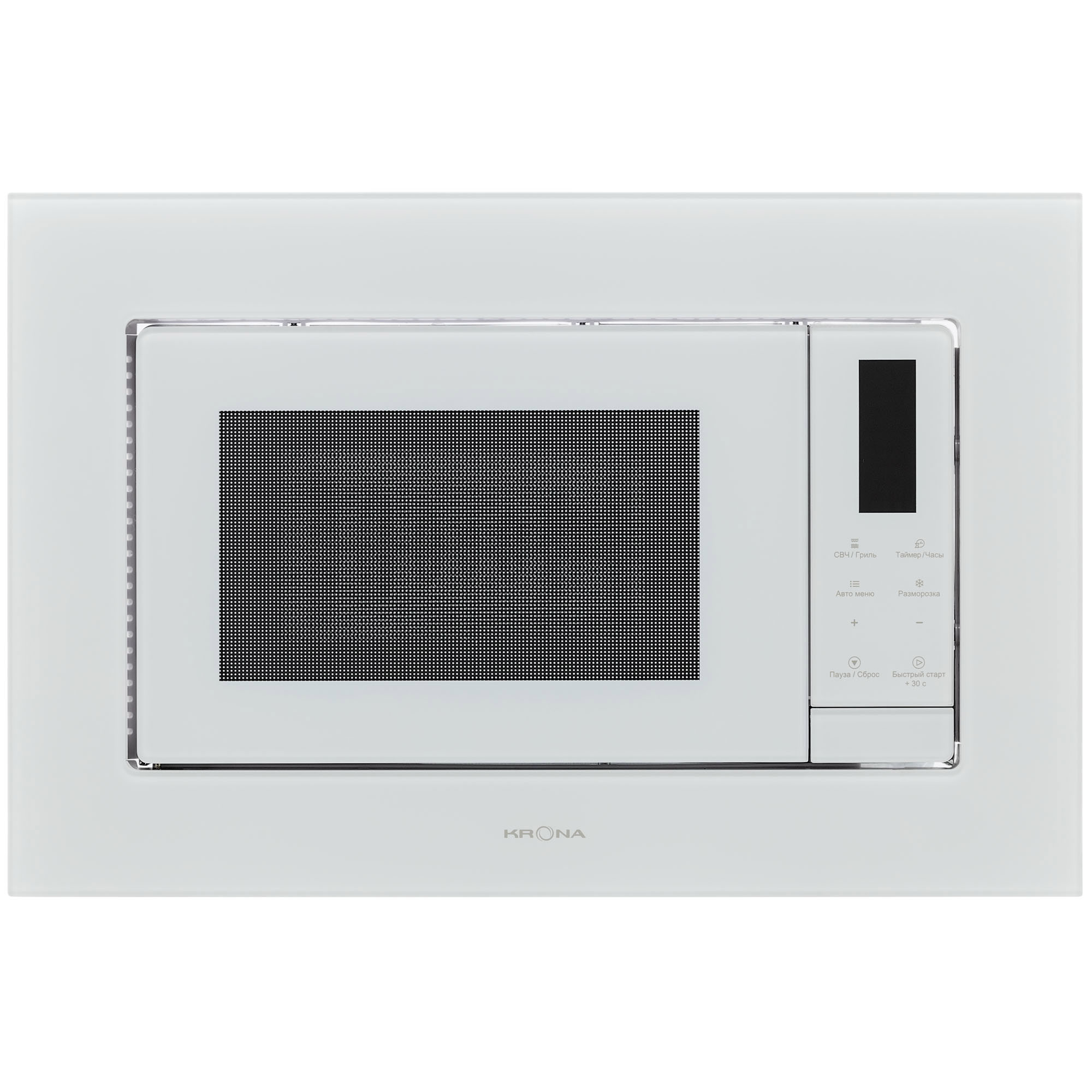 Изображение товара Встраиваемая микроволновая печь Krona HIMMEL 60 WH 20 л 59.5x39x31.9 см цвет белый