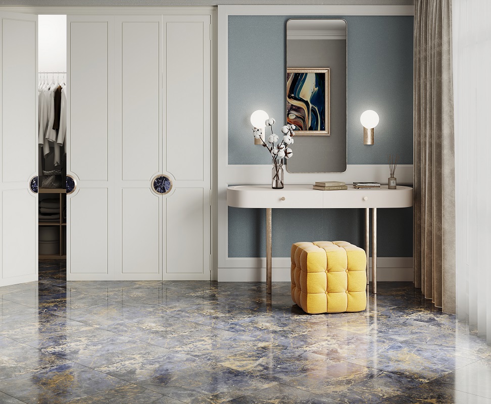 Изображение товара Керамогранит Laparet Krazzy Blue x9999282575 60x120см 1.44 м² цвет сине-желтый, цена за упаковку