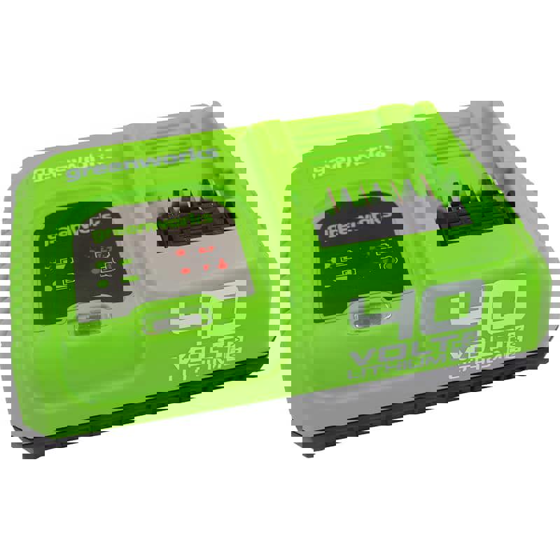 Изображение товара Зарядное устройство Greenworks G40UC55 40V для аккумуляторов 2 и 4 Ач