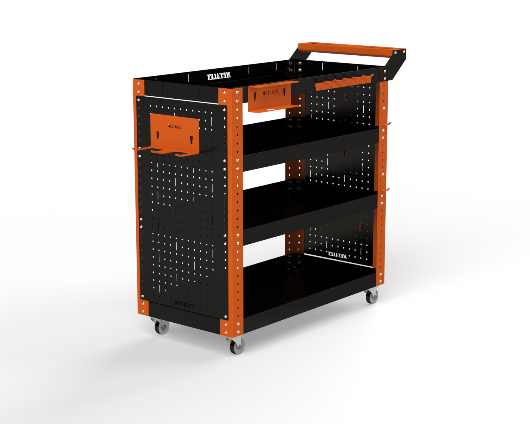 Изображение товара Тележка инструментальная METALEX Тип2 950x400x800 мм для хранения и транспортировки инструментов