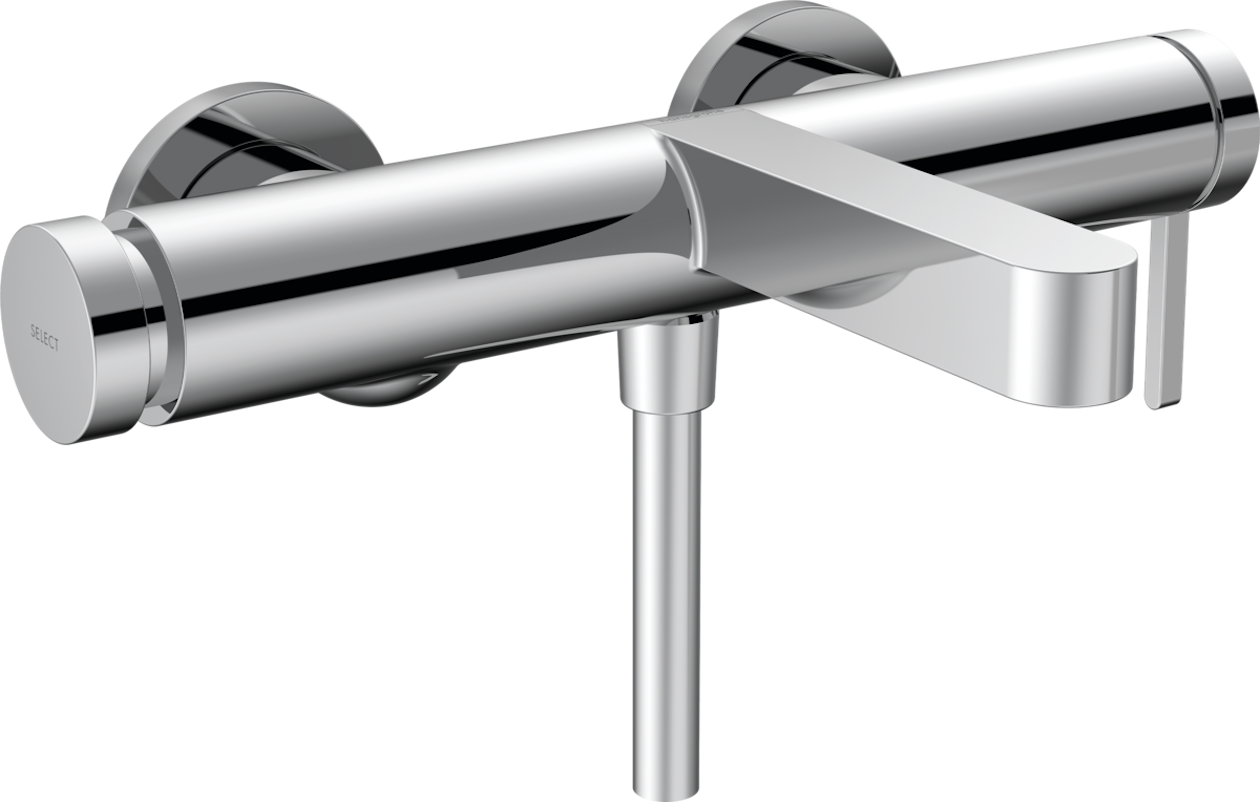 Изображение товара Смеситель для ванны Hansgrohe Finoris 76420000 хром с керамическим узлом