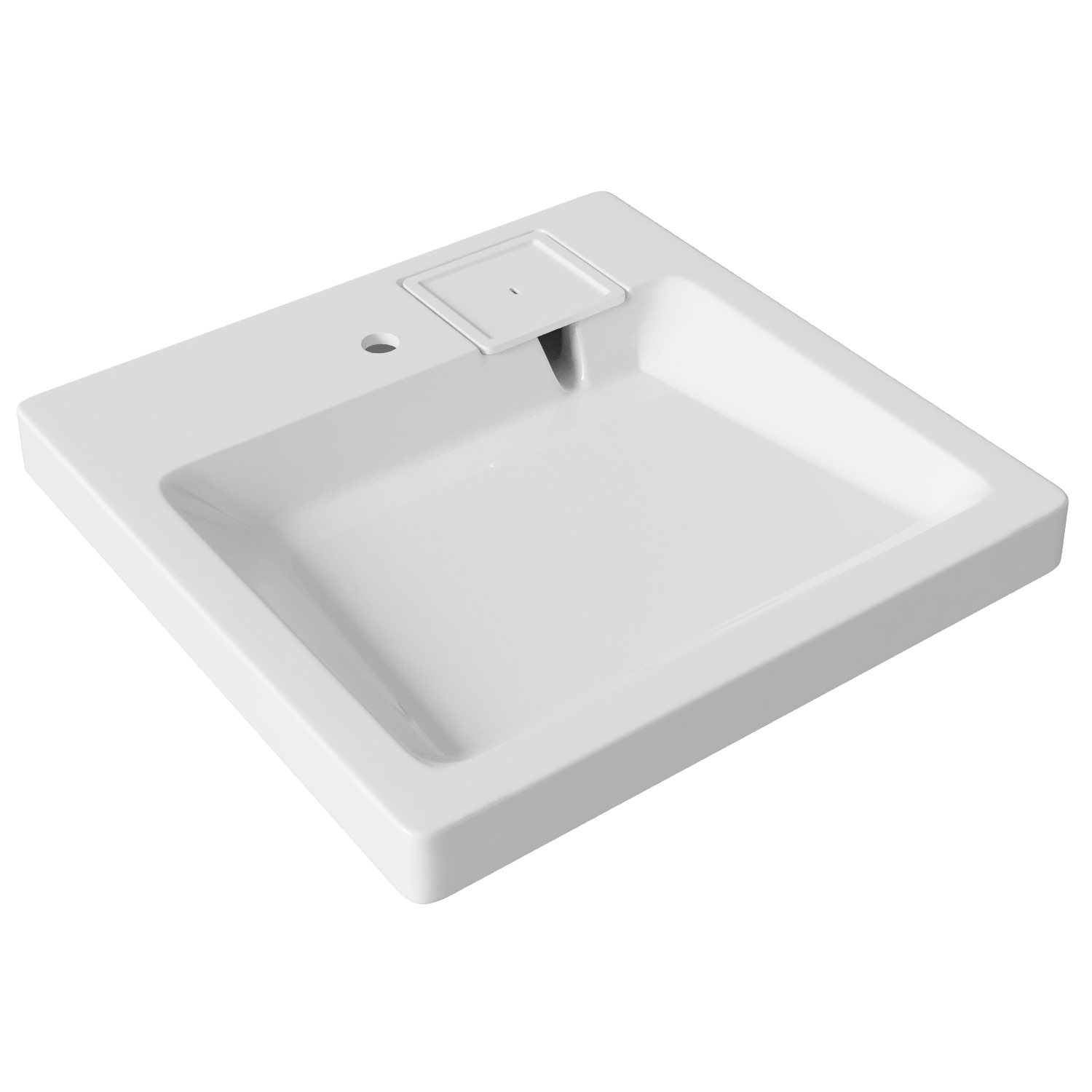 Изображение товара Раковина на стиральную машину Mixline Марио 60см цвет белый