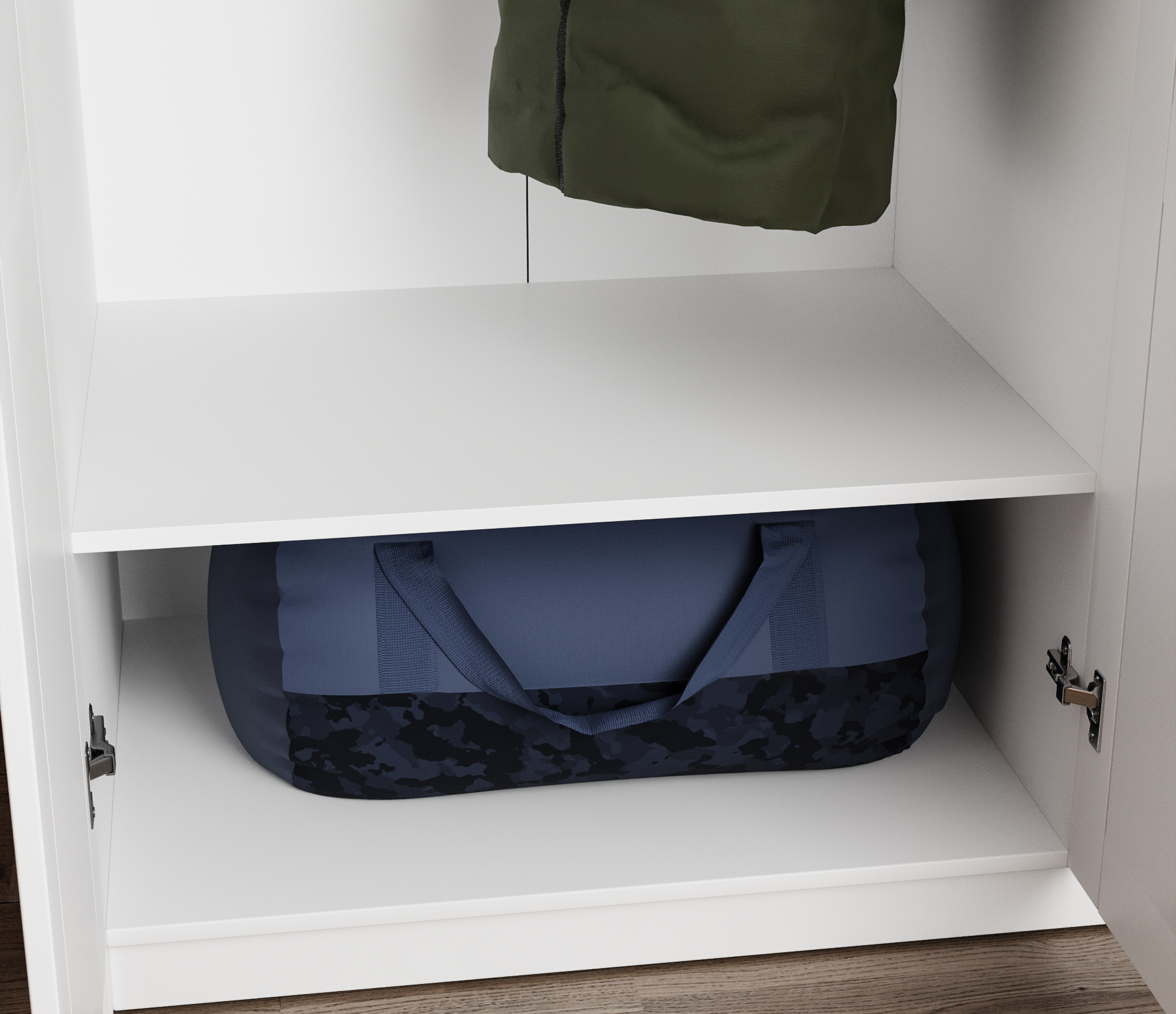 Изображение товара Полка в шкаф 50x74.7 см из ДСП белого цвета ГУД ЛАКК Пегас