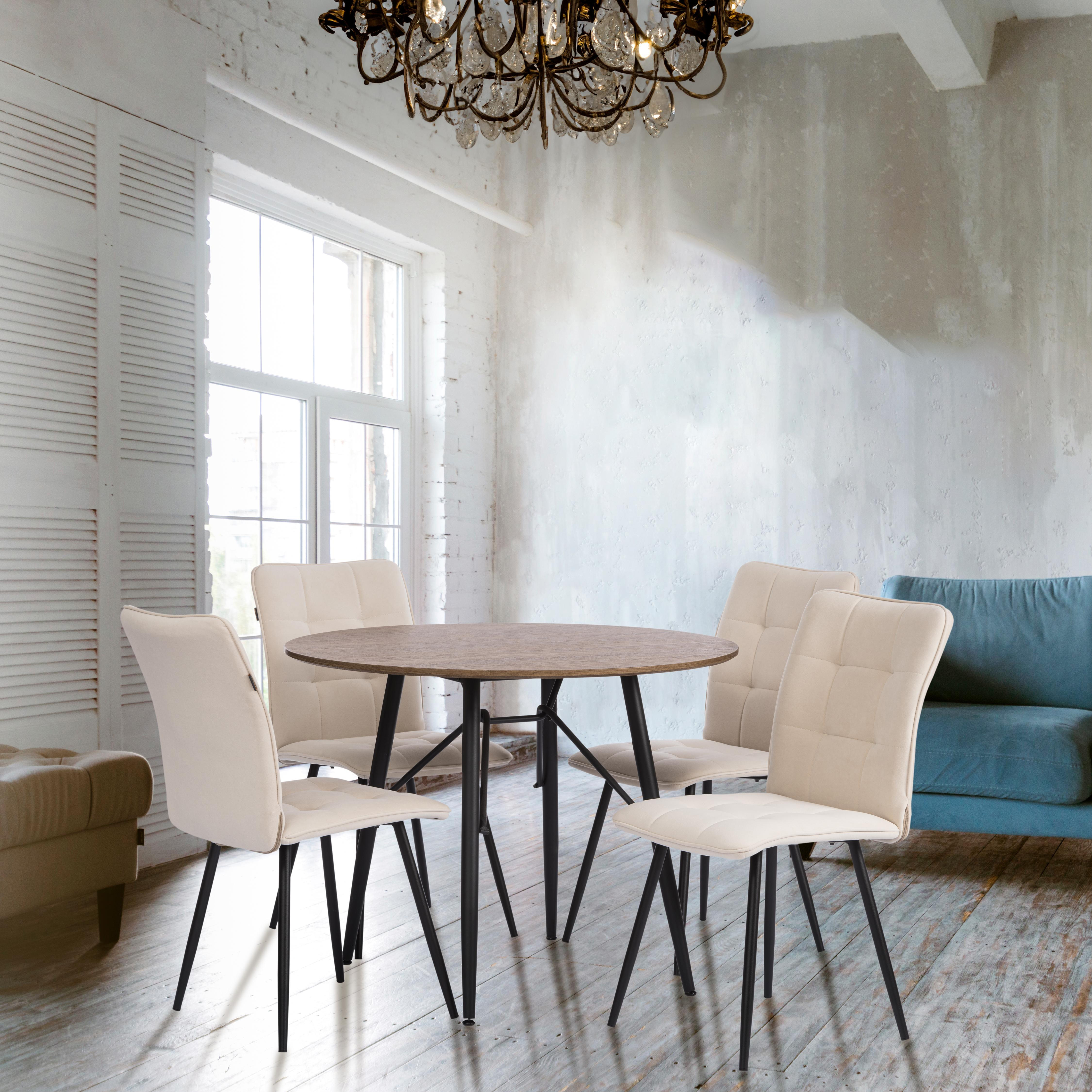 Изображение товара Кухонный стул Tetchair Bari современный бежевый мягкий комфорт