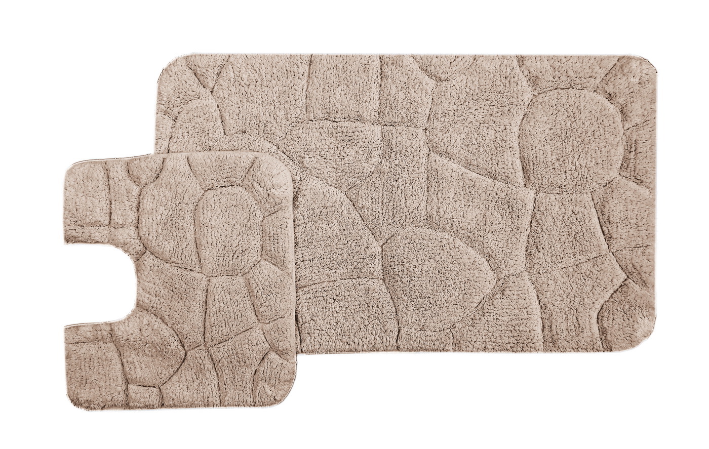 Изображение товара Коврик для ванной комнаты SOFI DE MARKO КВ-Мр2-НБ 100x60см цвет коричневый