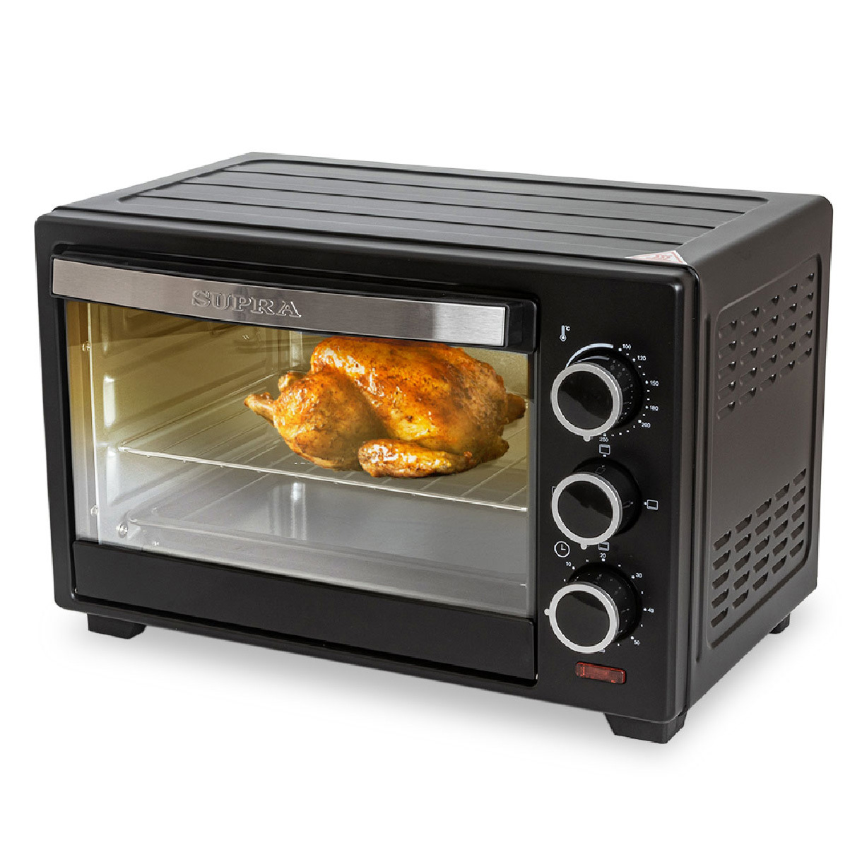 Изображение товара Электропечь 1280 Вт Supra 552332 29x29x43.5 см цвет черный
