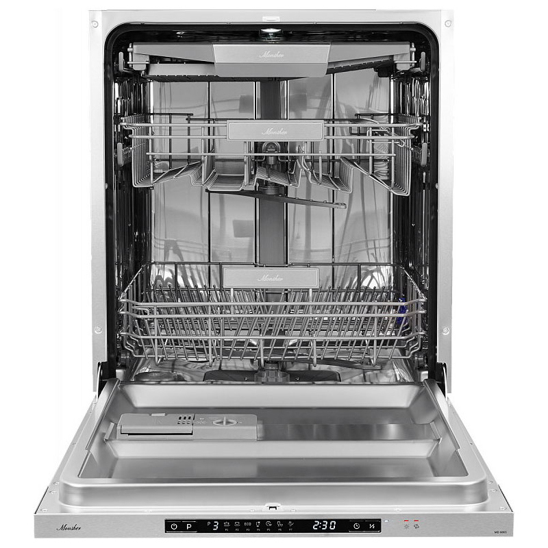 Изображение товара Встраиваемая посудомоечная машина Monsher MD 6003 7 программ серый встраиваемый