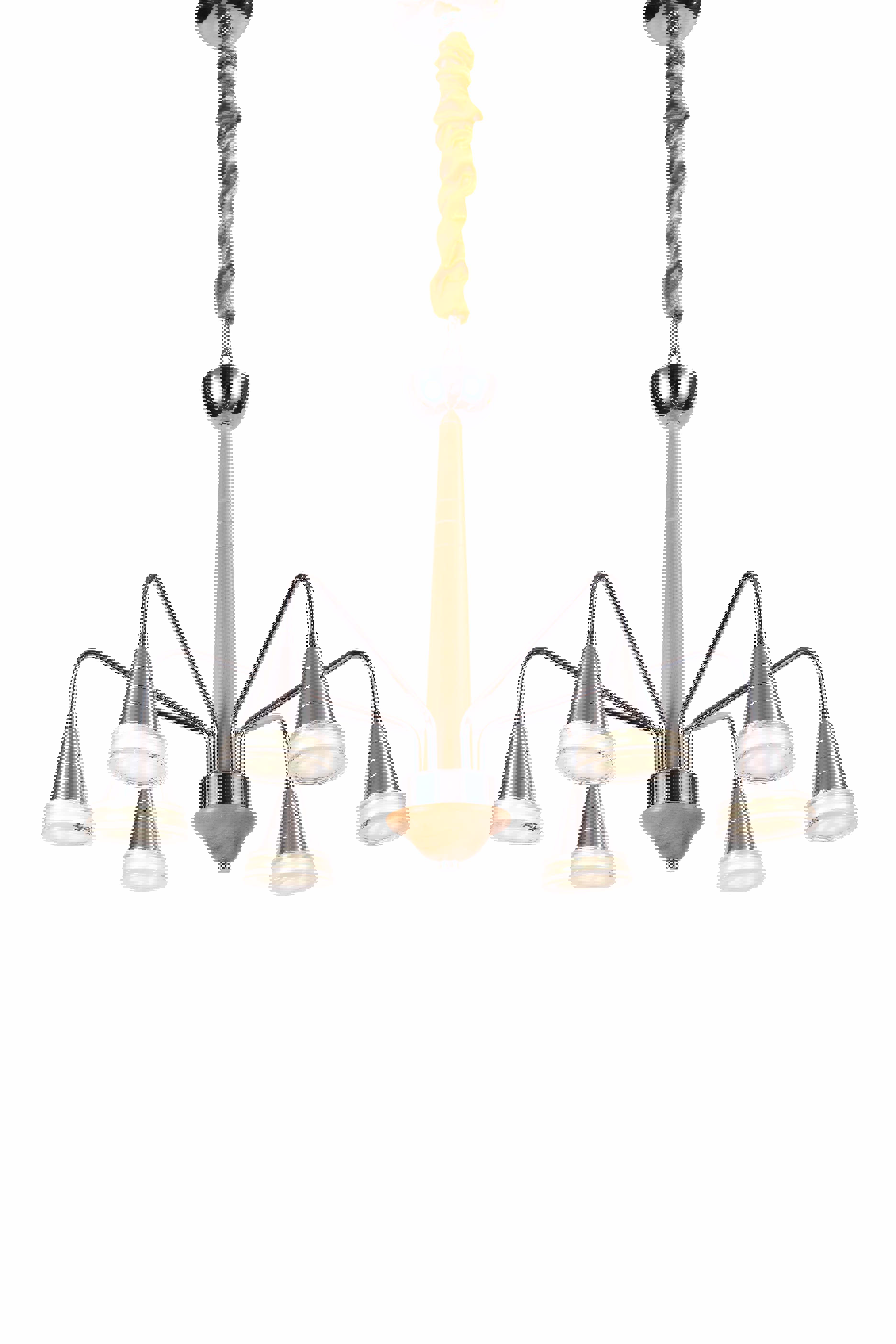 Изображение товара Люстра подвесная Lucia Tucci Natura 066.6 Led 17.5 м² теплый белый свет дуб белый дизайн