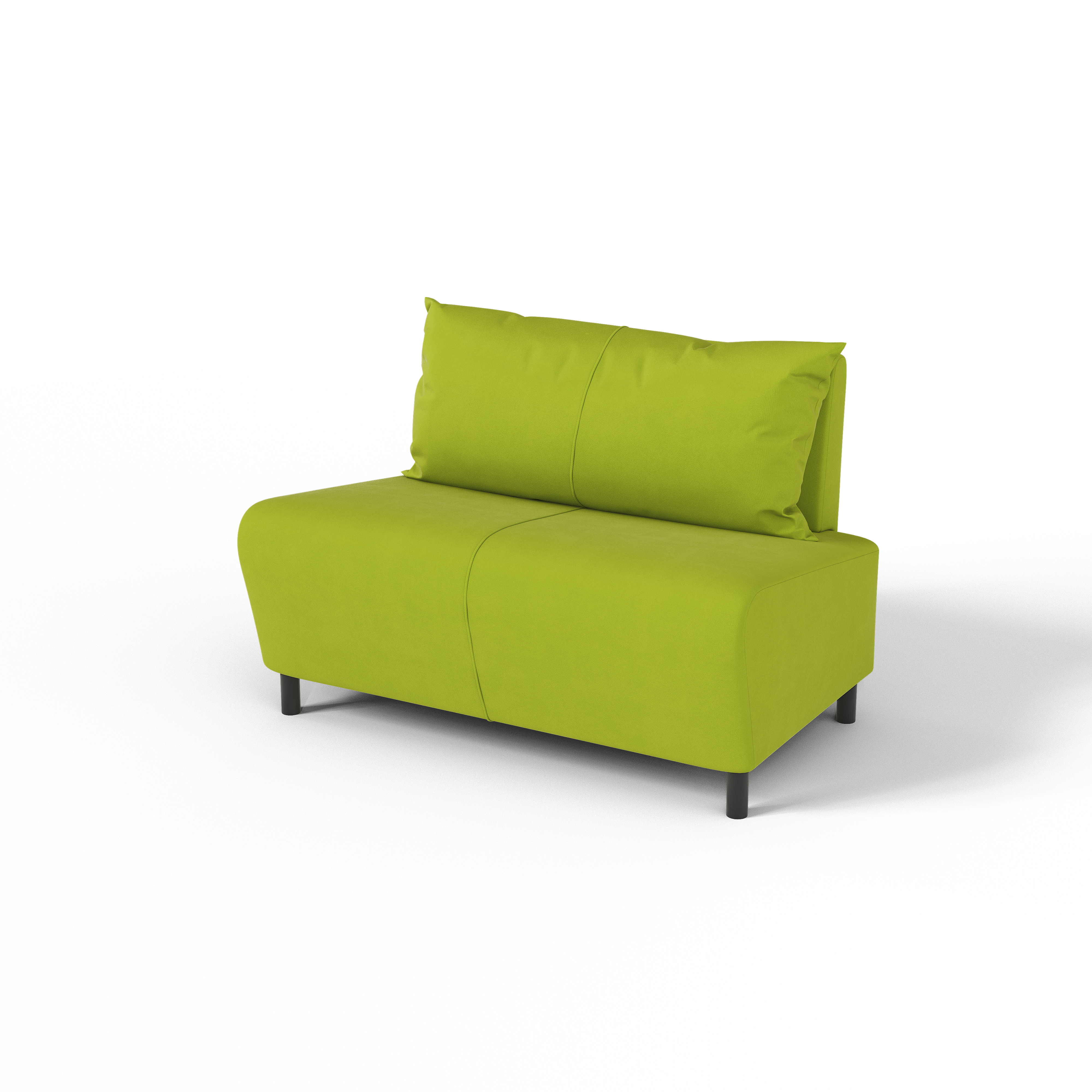 Изображение товара Диван SALON TRON TWIN 100x67x64 см велюр салатовый прямой компактный мебель