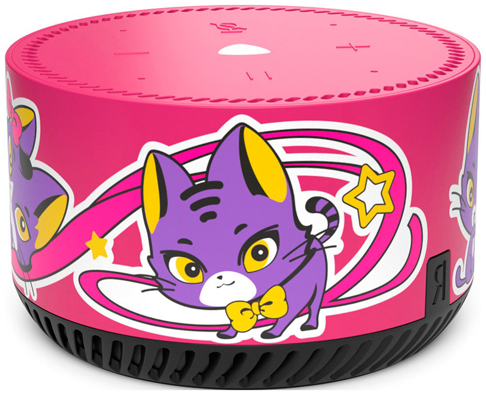 Изображение товара Яндекс. Станция Лайт Rainbo Catty - умная колонка с голосовым помощником Алисой
