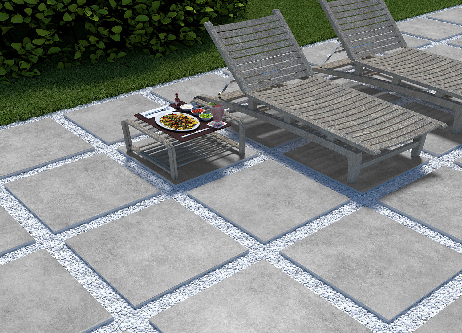 Изображение товара Керамогранит КЕРАМОПРО Jura Dark Grey 60x60см для интерьера и экстерьера