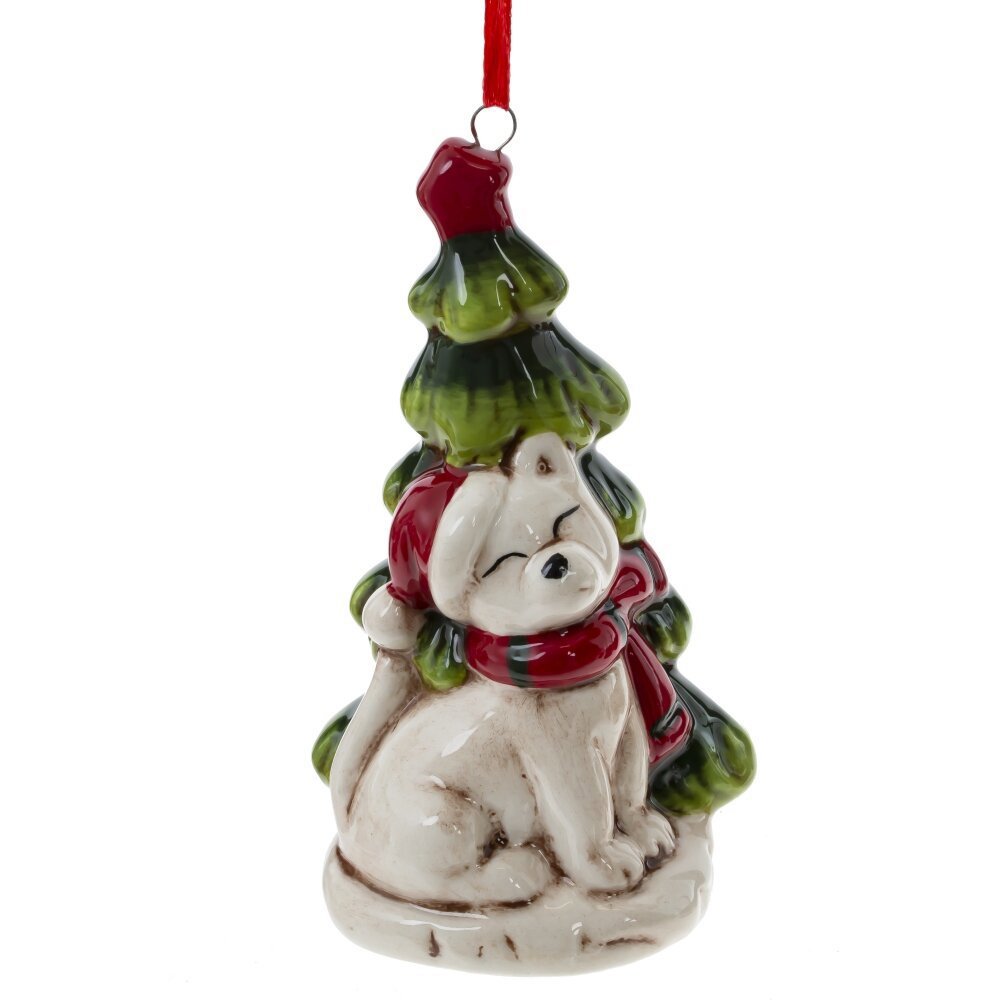 Изображение товара Елочная игрушка 811719 10 см x 4.5 см красный