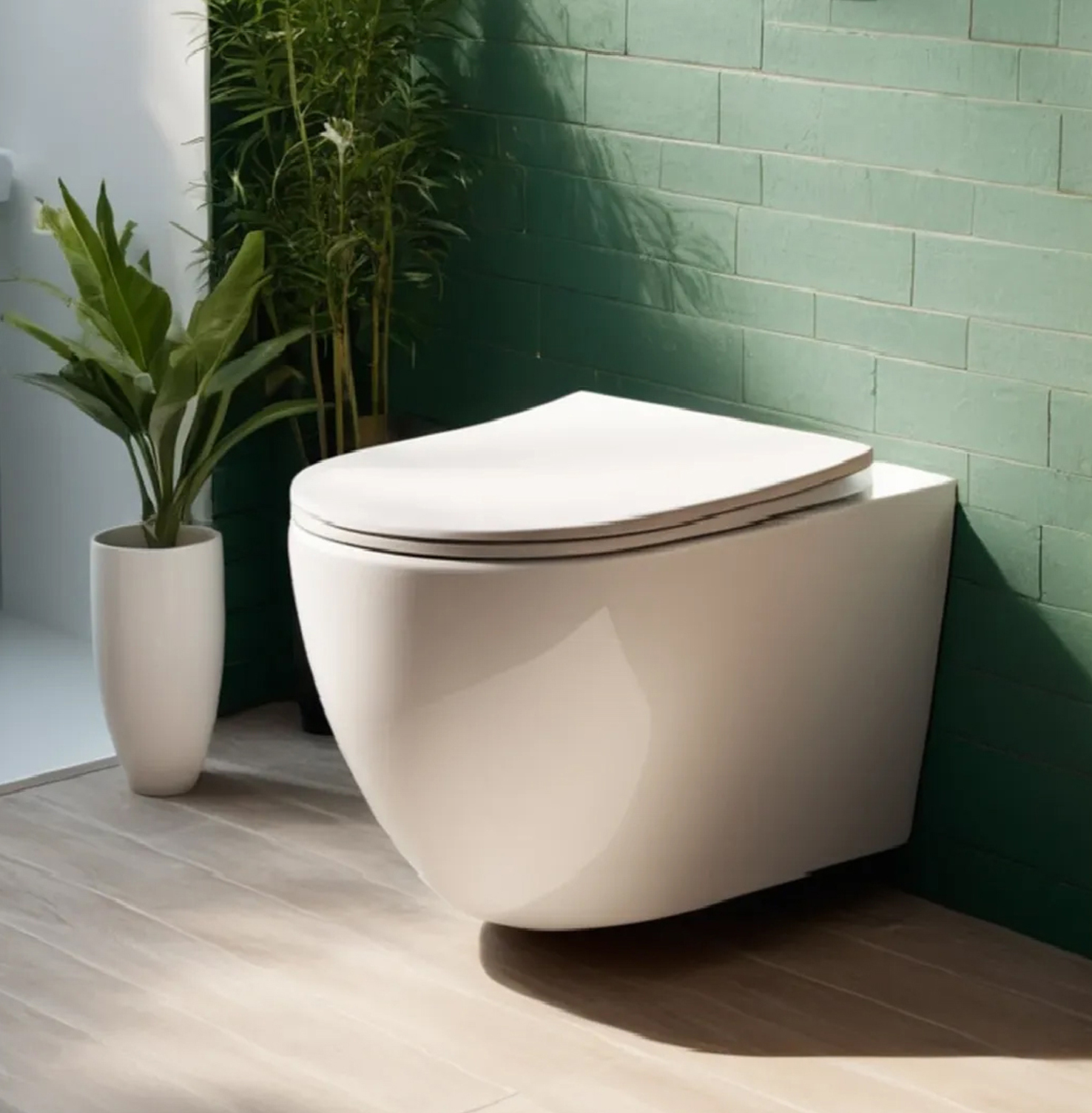 Изображение товара Унитаз подвесной Ceruttispa 10572 безободковый с сиденьем микролифт