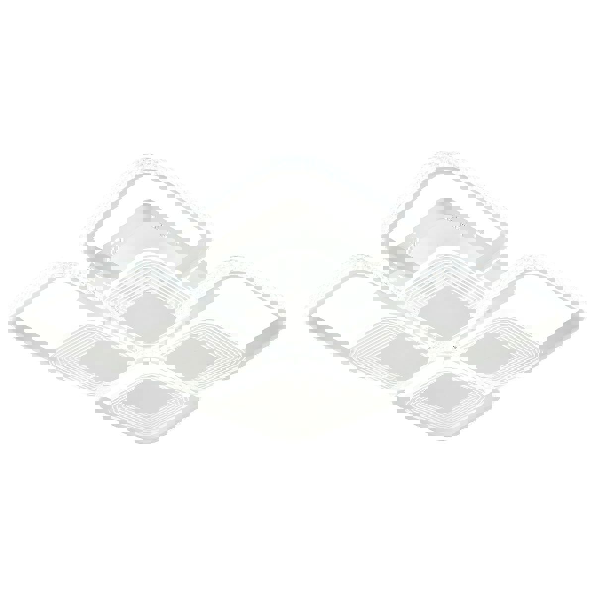 Изображение товара Люстра потолочная светодиодная Escada Plain 10255--8LED с пультом 30 м² белая