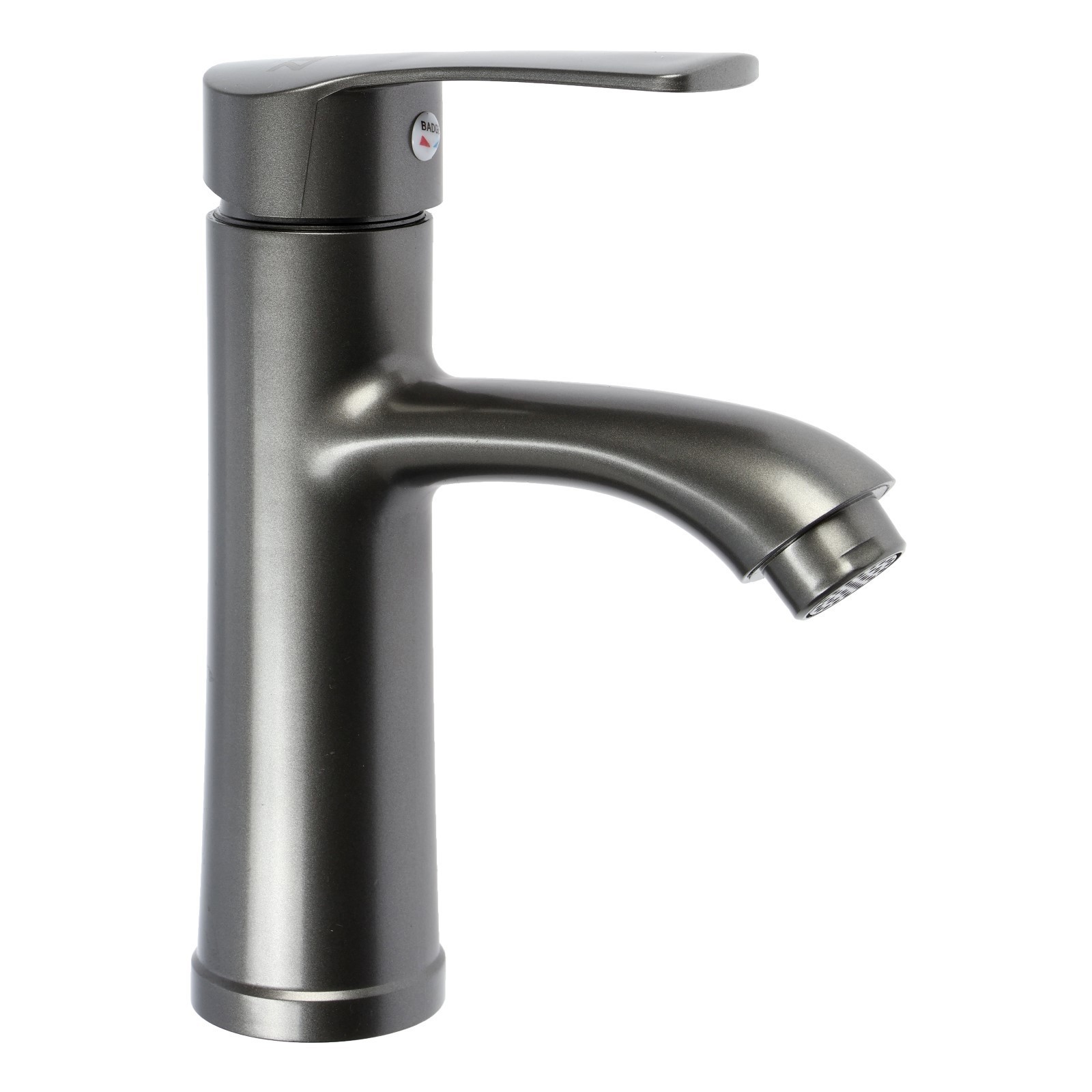 Изображение товара Смеситель для раковины Zein Z3691 однорычажный высота излива 9 см цвет графит