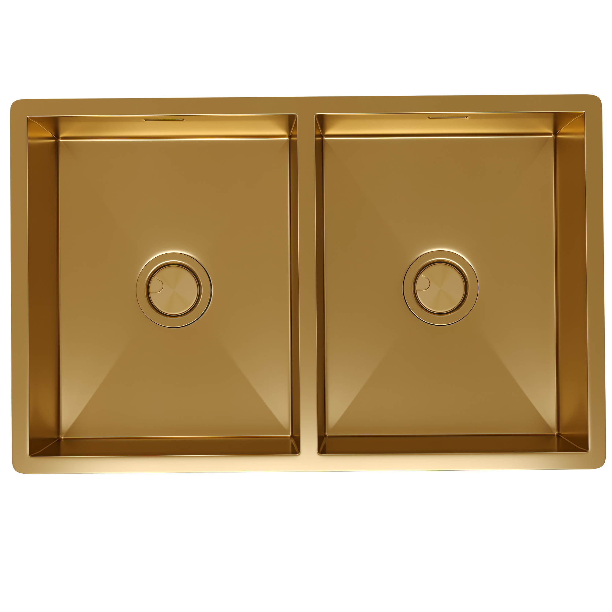 Изображение товара Мойка для кухни Reflexion Garda RX2170GD 70x44 см нержавеющая сталь золото