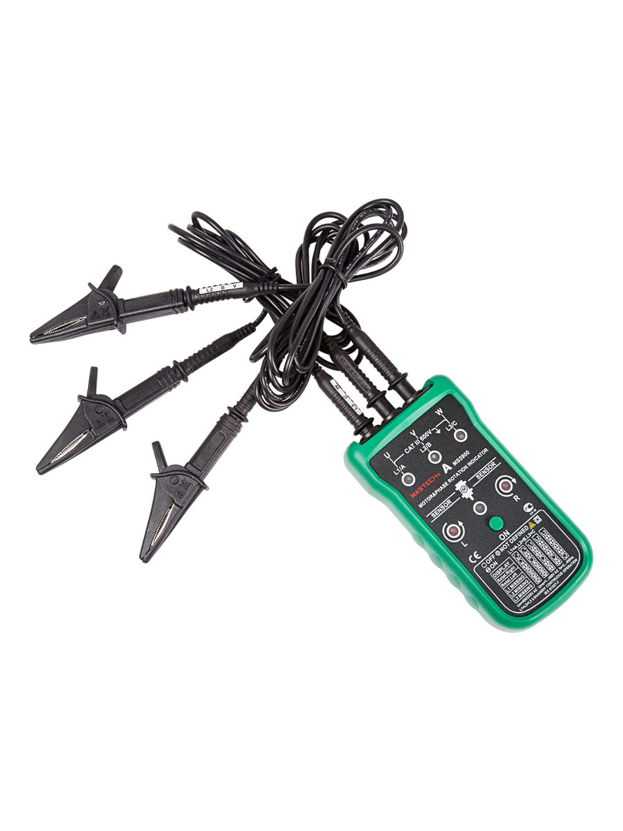 Изображение товара Детектор напряжения Mastech 13-1251 для определения фаз и направления вращения