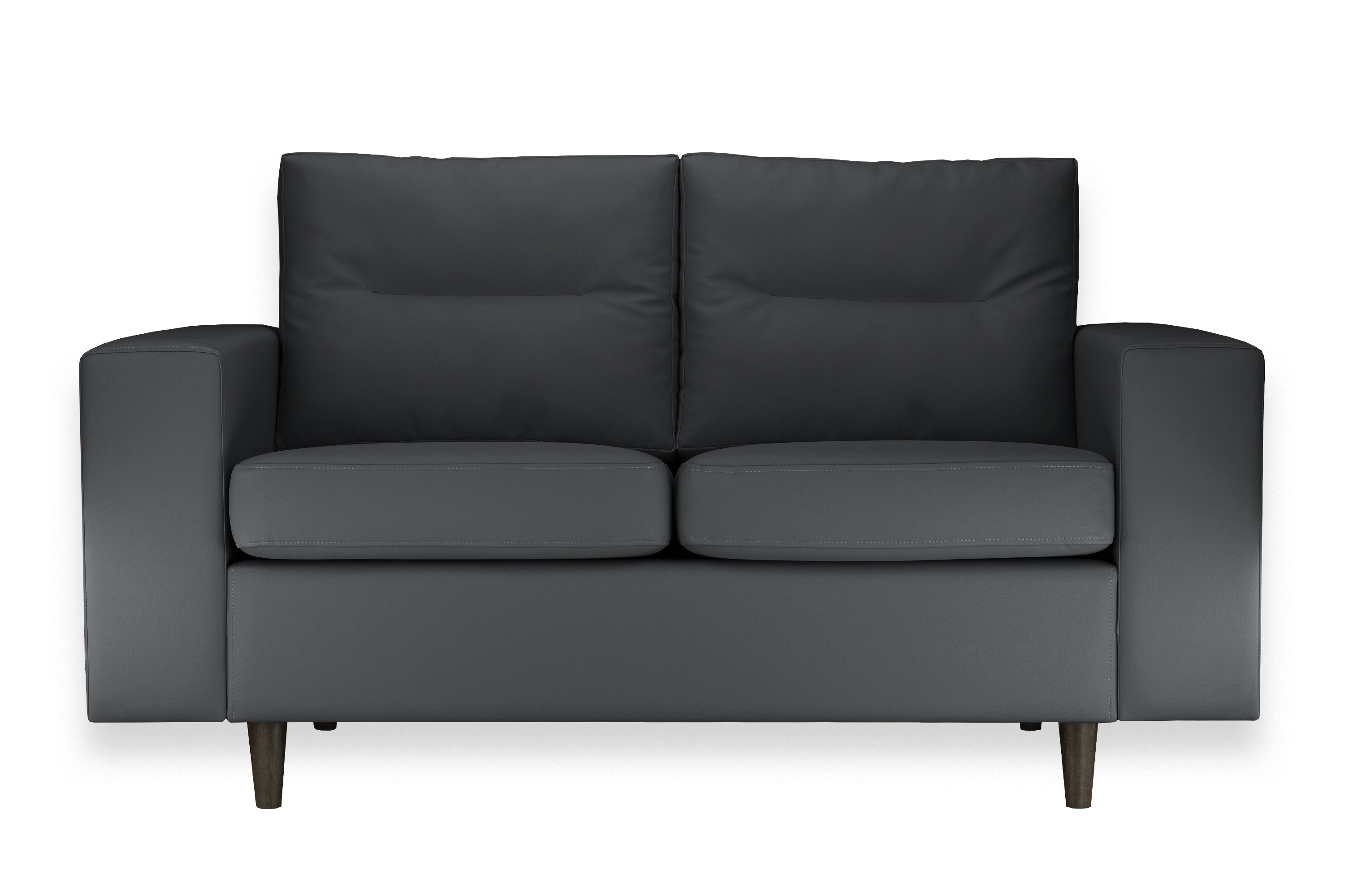 Изображение товара Диван Ramart design Бруно 80642935 157x84x80 см искусственная кожа цвет черный