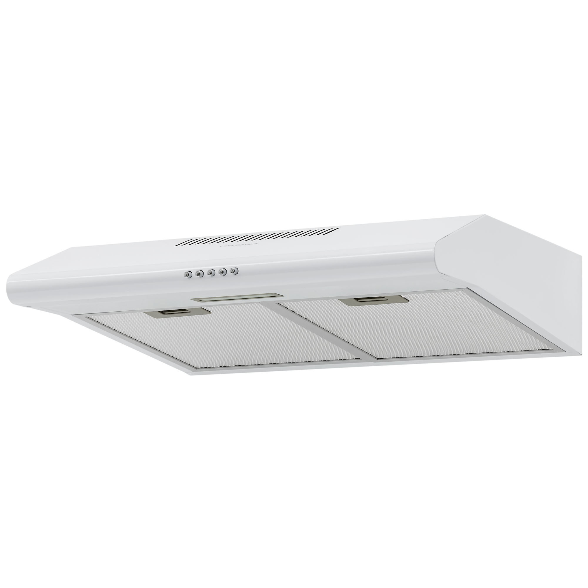 Изображение товара Встраиваемая вытяжка Krona Liana 600 White Pb 59.5 см белая надежная