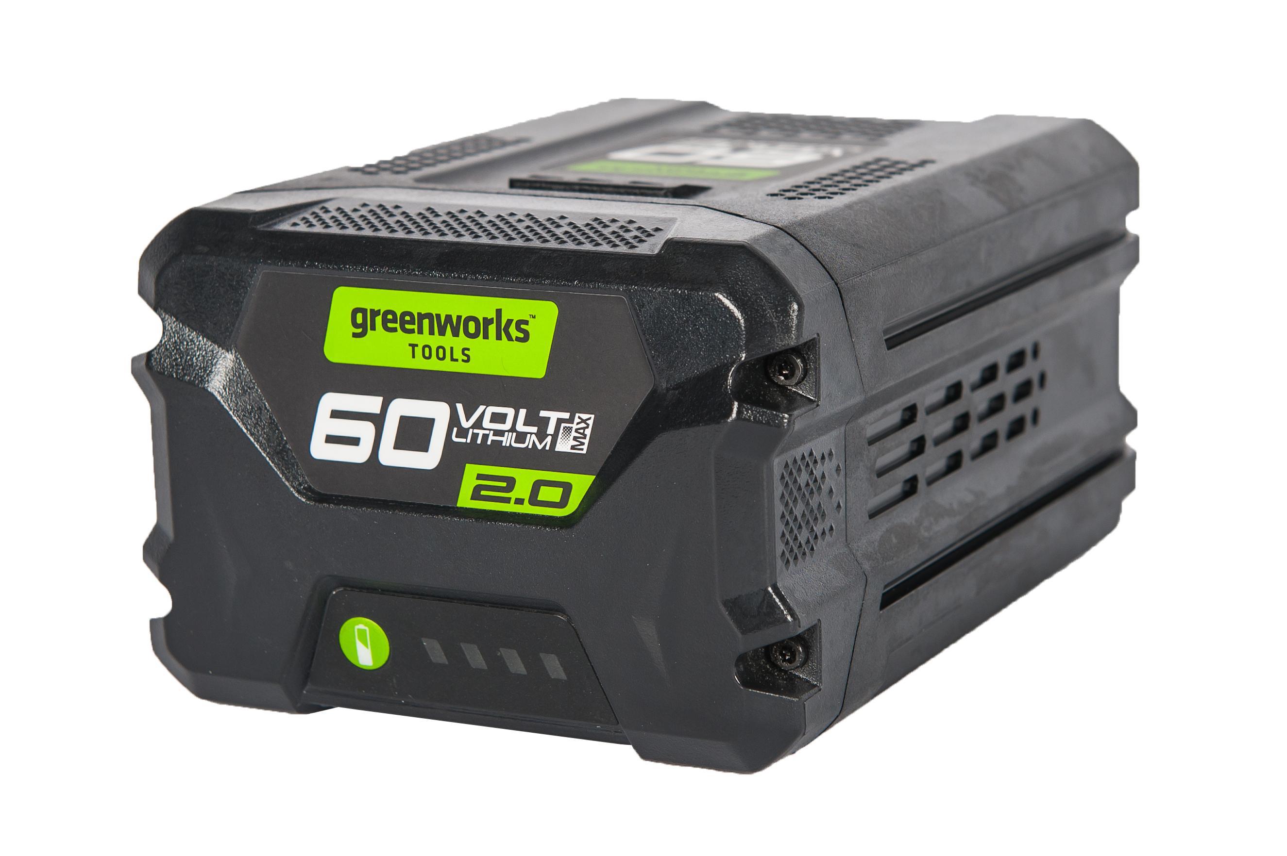 Изображение товара Аккумулятор GreenWorks G60B2, 60V, 2 А.ч