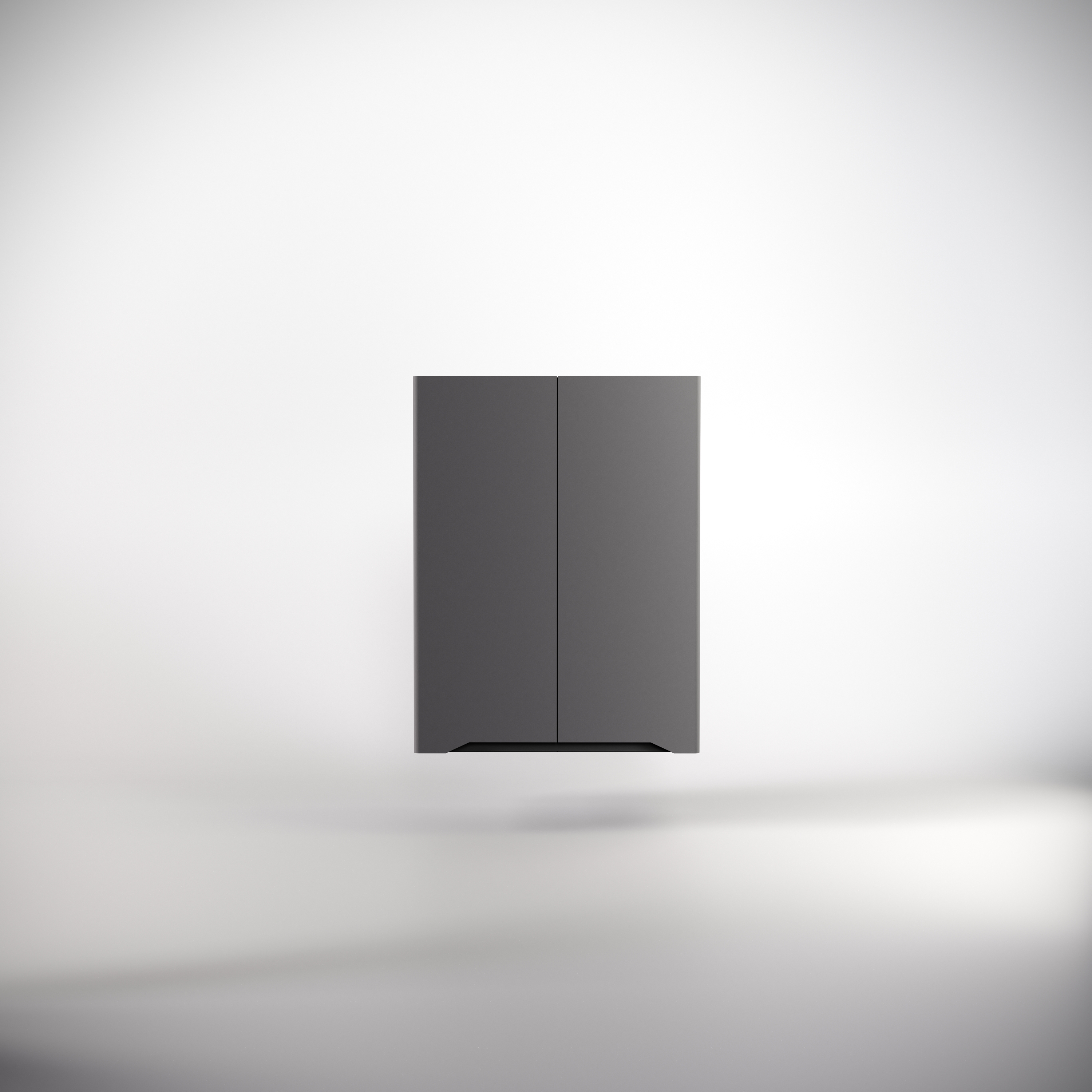 Изображение товара Шкаф для ванной STYLE LINE Марелла PLUS CC-00002423 мини 600 Люкс антискрейтч серый