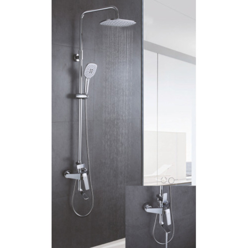 Изображение товара Душевая система Rose R1336 1 режим цвет хром