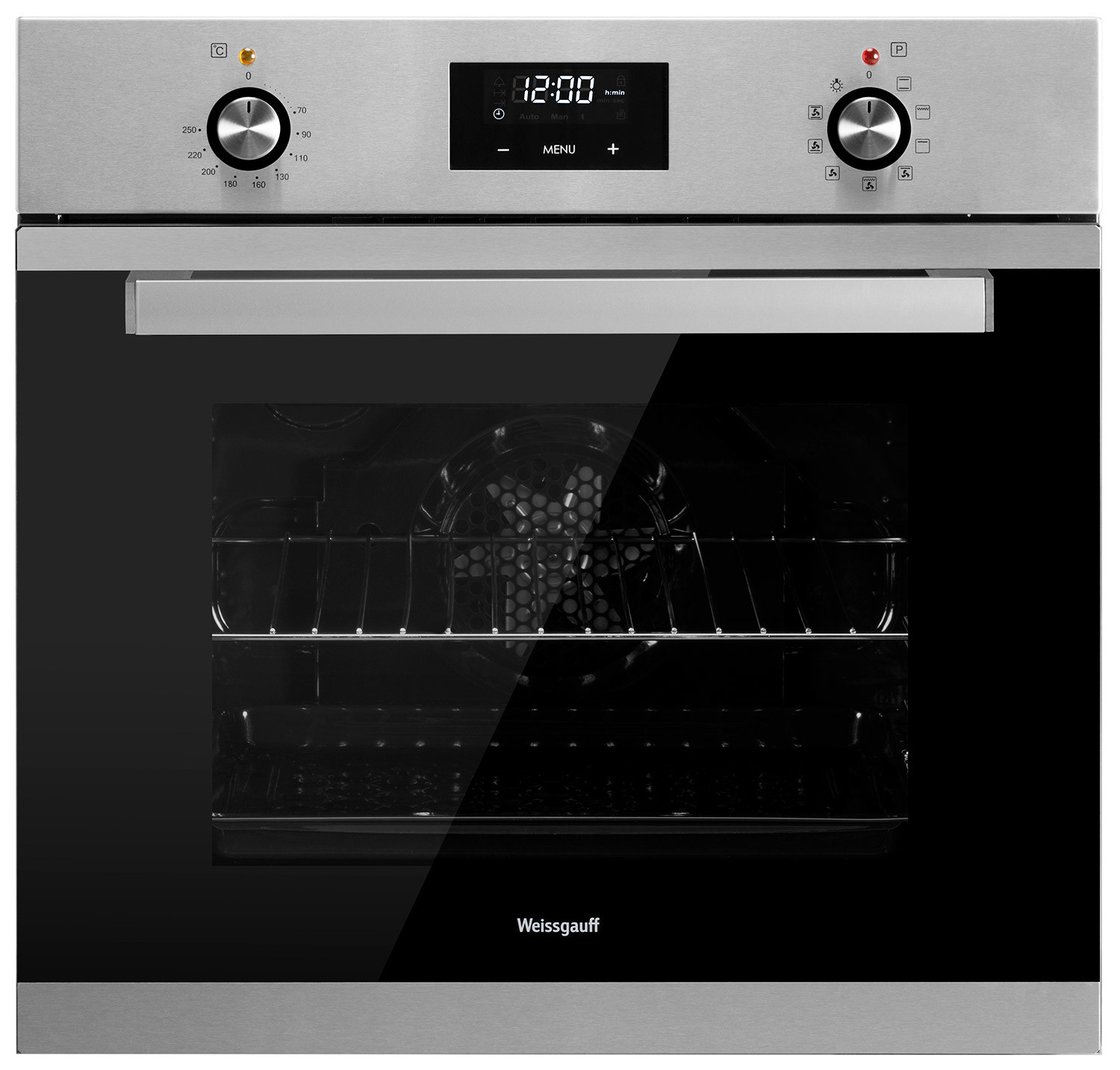 Изображение товара Встраиваемый электрический духовочный шкаф Weissgauff Eov 29 Pdx 60x59.5 см белый