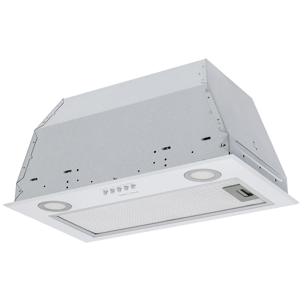 Изображение товара Встраиваемая вытяжка Krona Adel 600 white pb 60 см с металличеким фильтром
