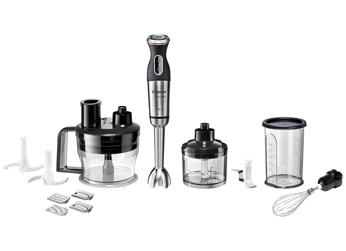 Изображение товара Погружной блендер Bosch MS8CM6190 12 скоростей нержавеющая сталь черный