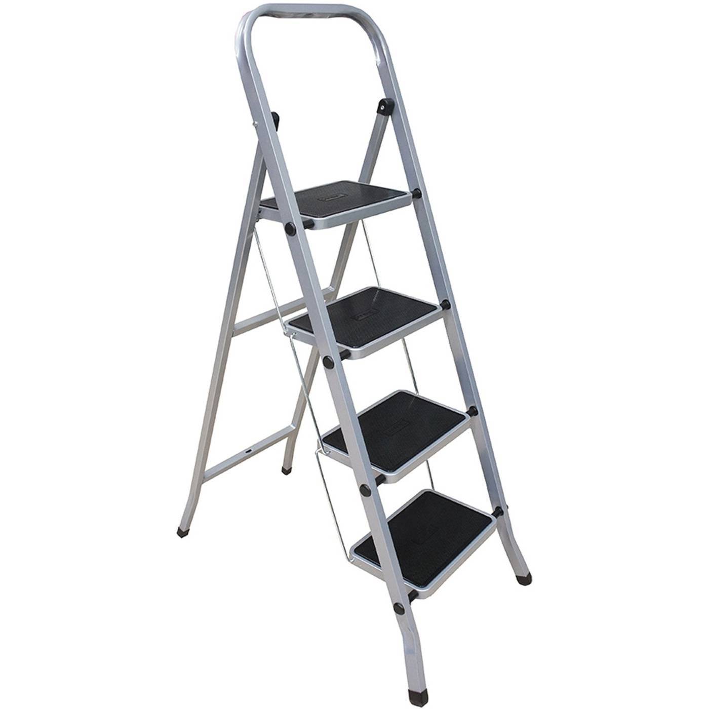Изображение товара Стремянка стальная Dogrular Glass Plus 123304, 4 ступени, максимальная нагрузка 120 кг