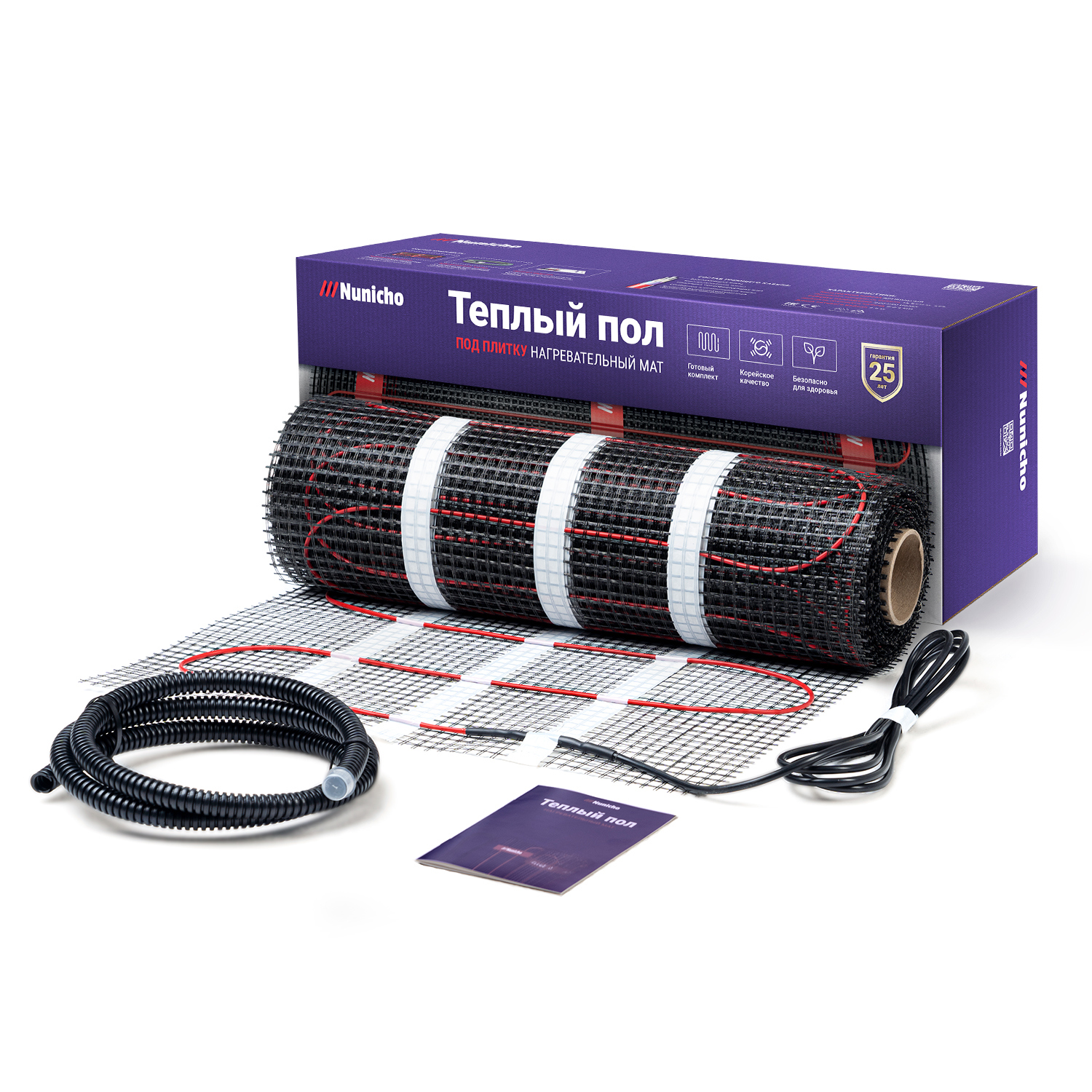 Изображение товара Нагревательный мат Nunicho Etalon SHP 15 м² 2250 Вт для теплого пола