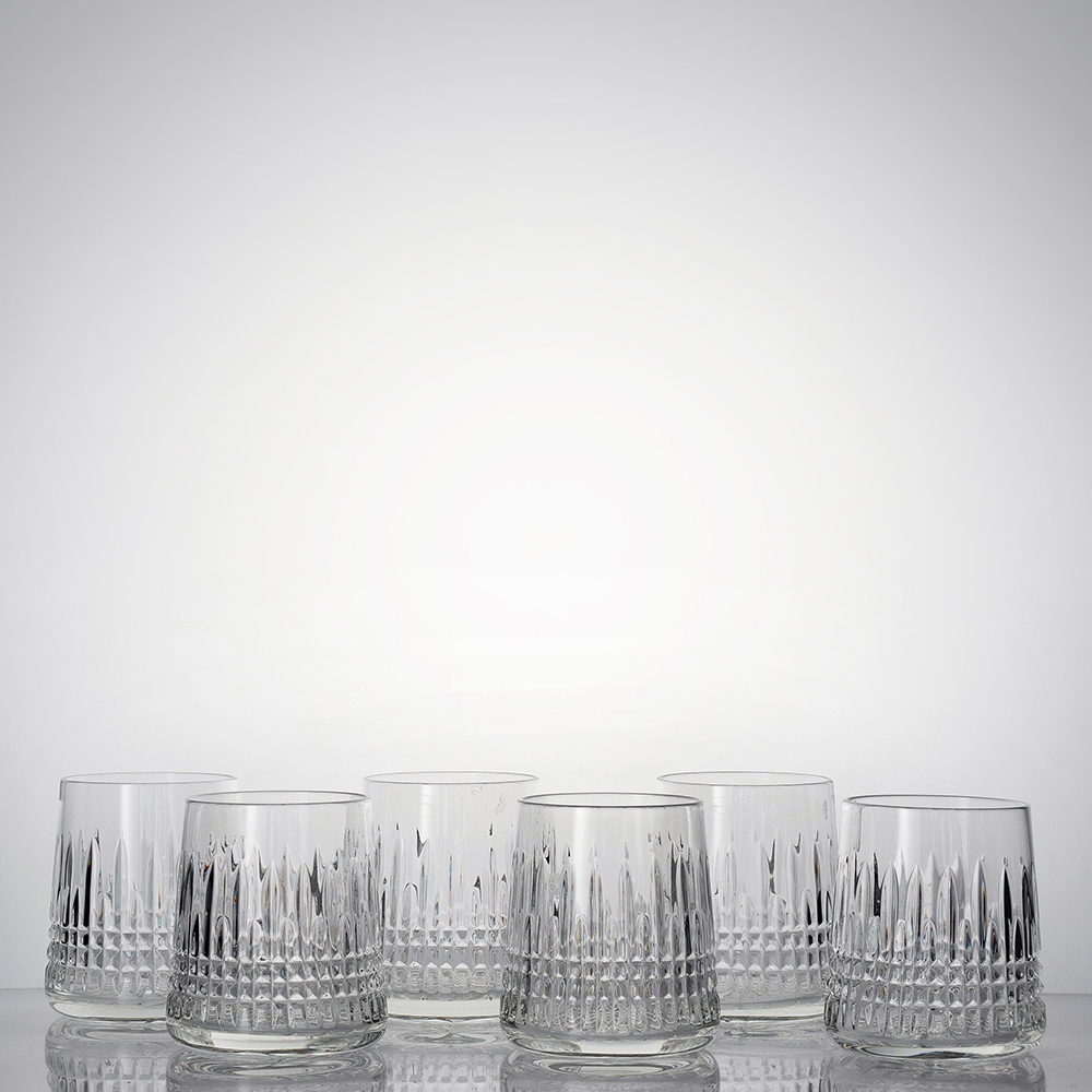 Изображение товара Набор хрустальных бокалов Неман 250 мл 6 шт прозрачных высокое качество