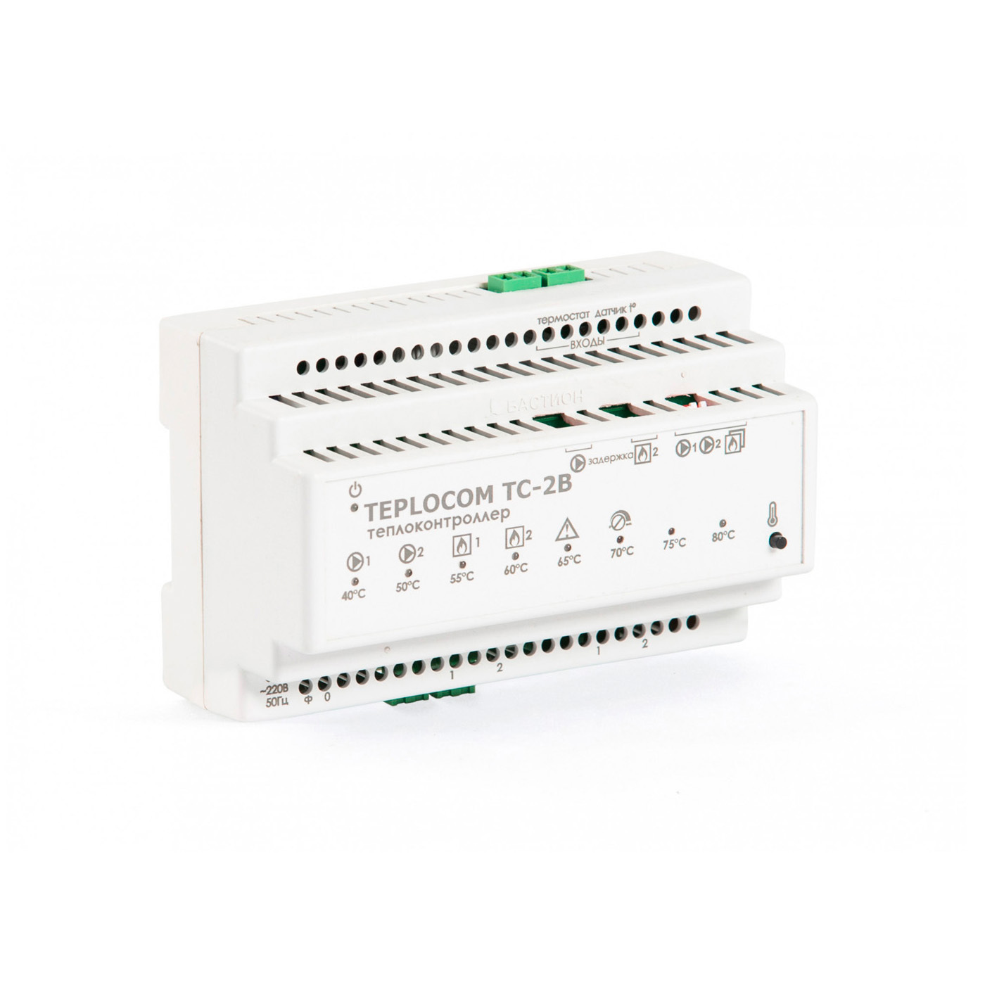 Изображение товара Теплоконтроллер Теплоком Каскад TC-2B Бастион для управления двумя котлами