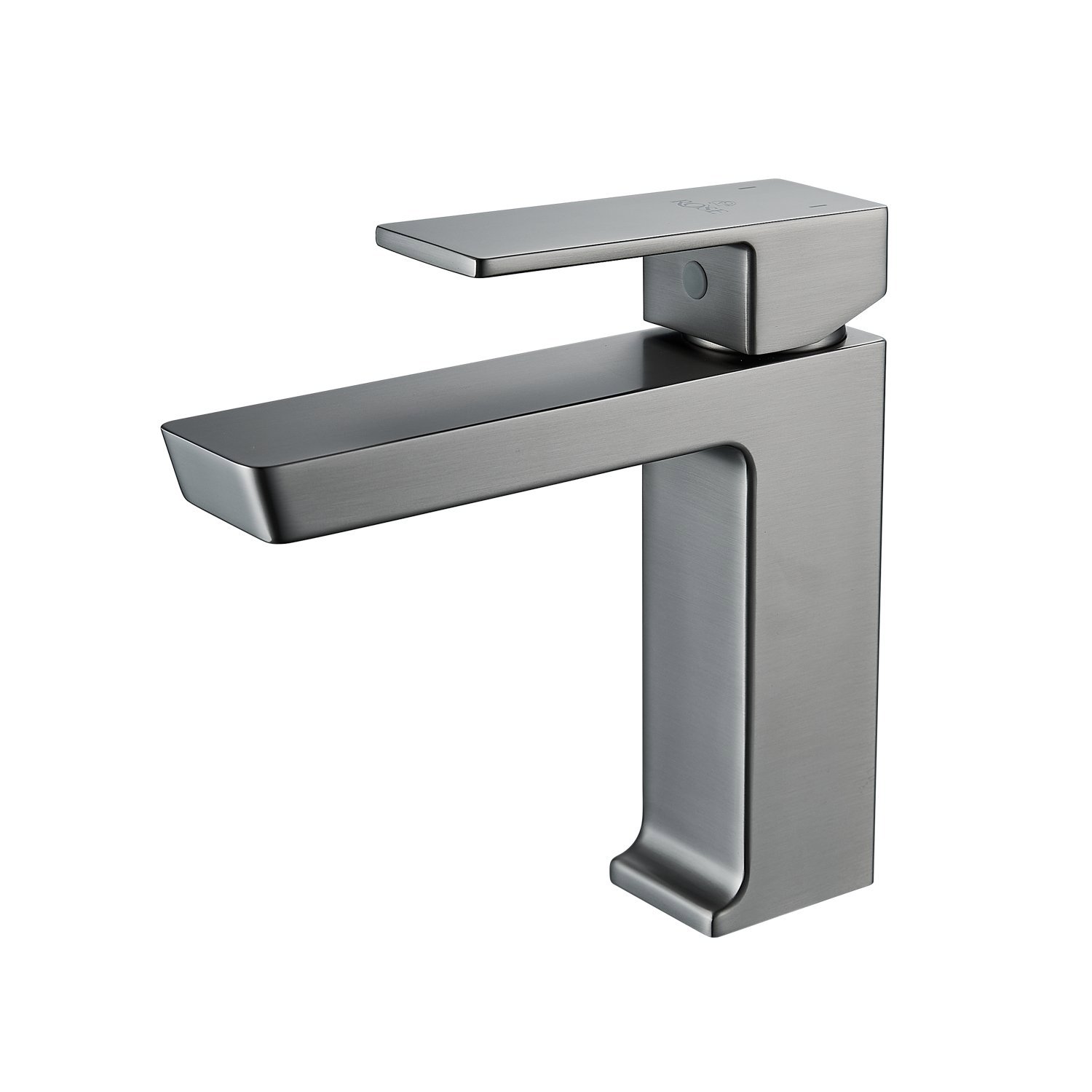 Изображение товара Смеситель для раковины Rose R1801T-1 однорычажный цвет матовая сталь