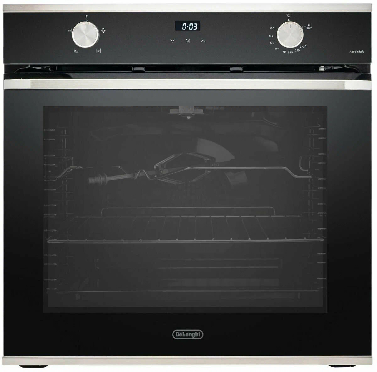 Изображение товара Встраиваемый духовой шкаф Delonghi Nsfg 11 Xl Rus 59.50x59.50x54.50 см цвет черный