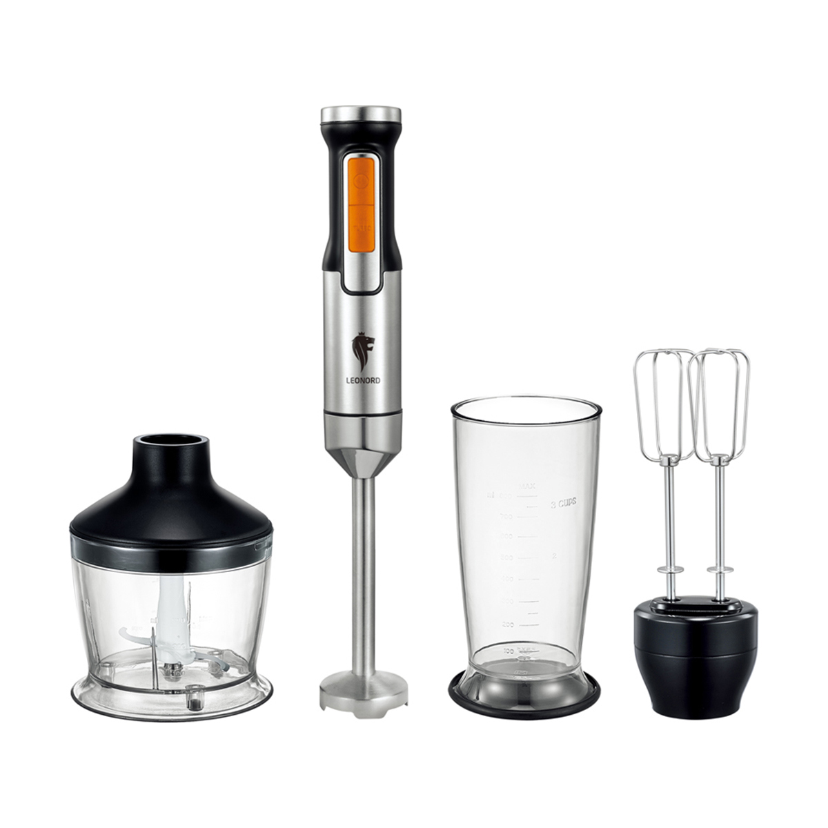 Изображение товара Погружной блендер LEONORD LE-1718 800 Вт 2 скорости для измельчения и взбивания