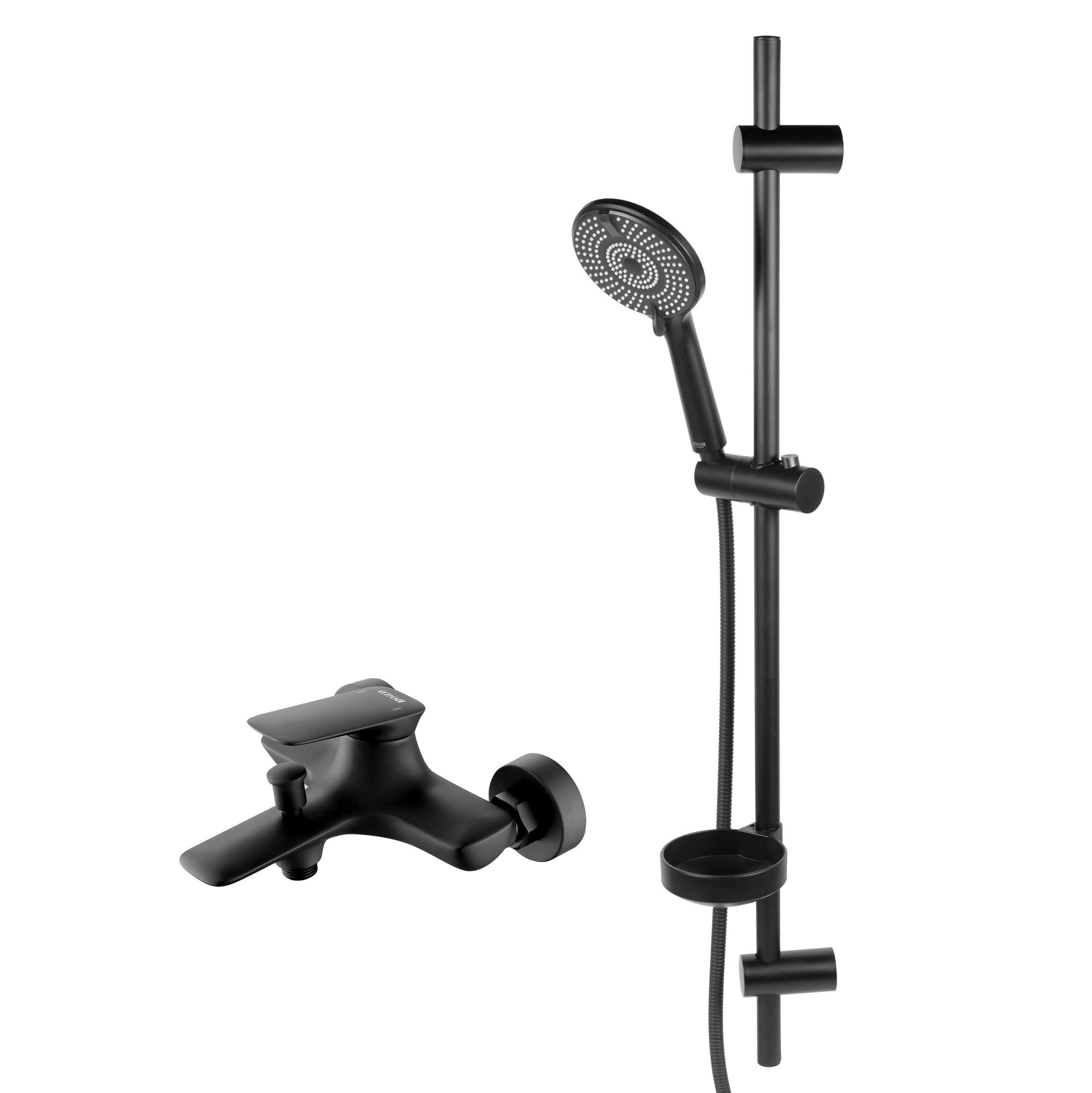 Изображение товара Душевая стойка Bond Circle BLM345288 3 режимная цвет черный матовый