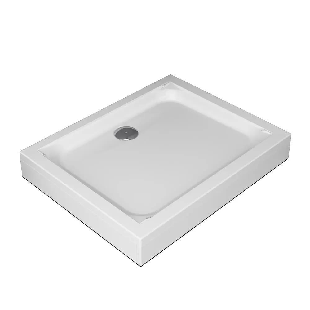 Изображение товара Душевой поддон Am.pm Gem W90T-404-12080W 120x80 см акриловый, на каркасе, сифон в комплекте цвет белый Изображение товара Душевой поддон Am.pm Gem W90T-404-12080W 120x80 см акриловый, на каркасе, сифон в комплекте цвет белый