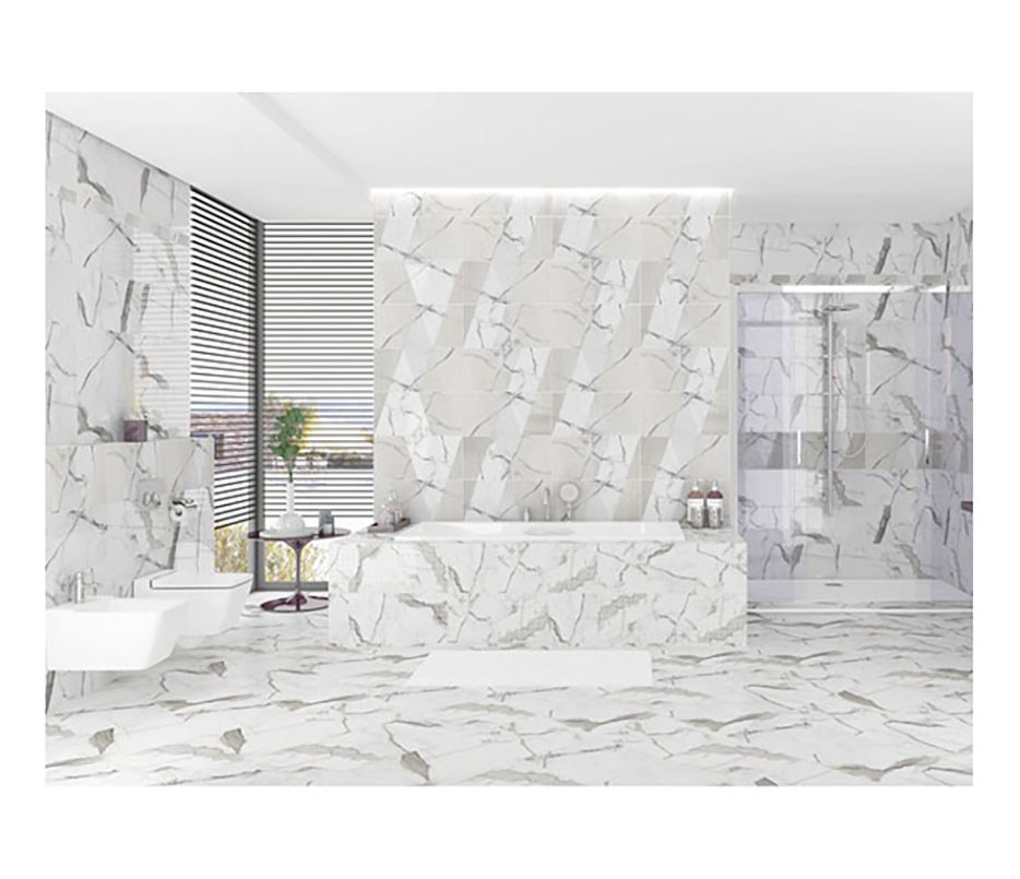 Изображение товара Напольная плитка Kerlife 110 Arabescato 838 42x42см 1.23 м² цвет белый Изображение товара Напольная плитка Kerlife 110 Arabescato 838 42x42см 1.23 м² цвет белый