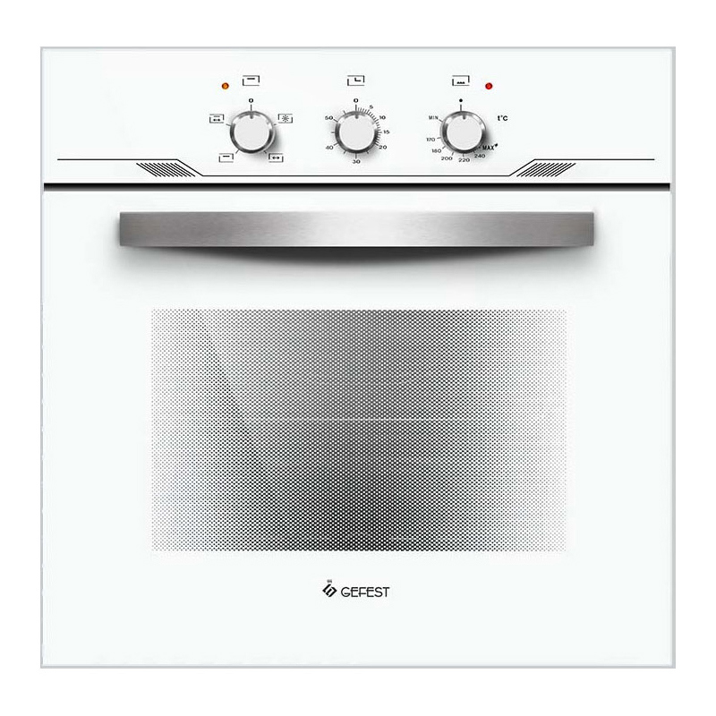 Изображение товара Встраиваемый духовой шкаф Gefest Дгэ 621-01 Б белый 52 л