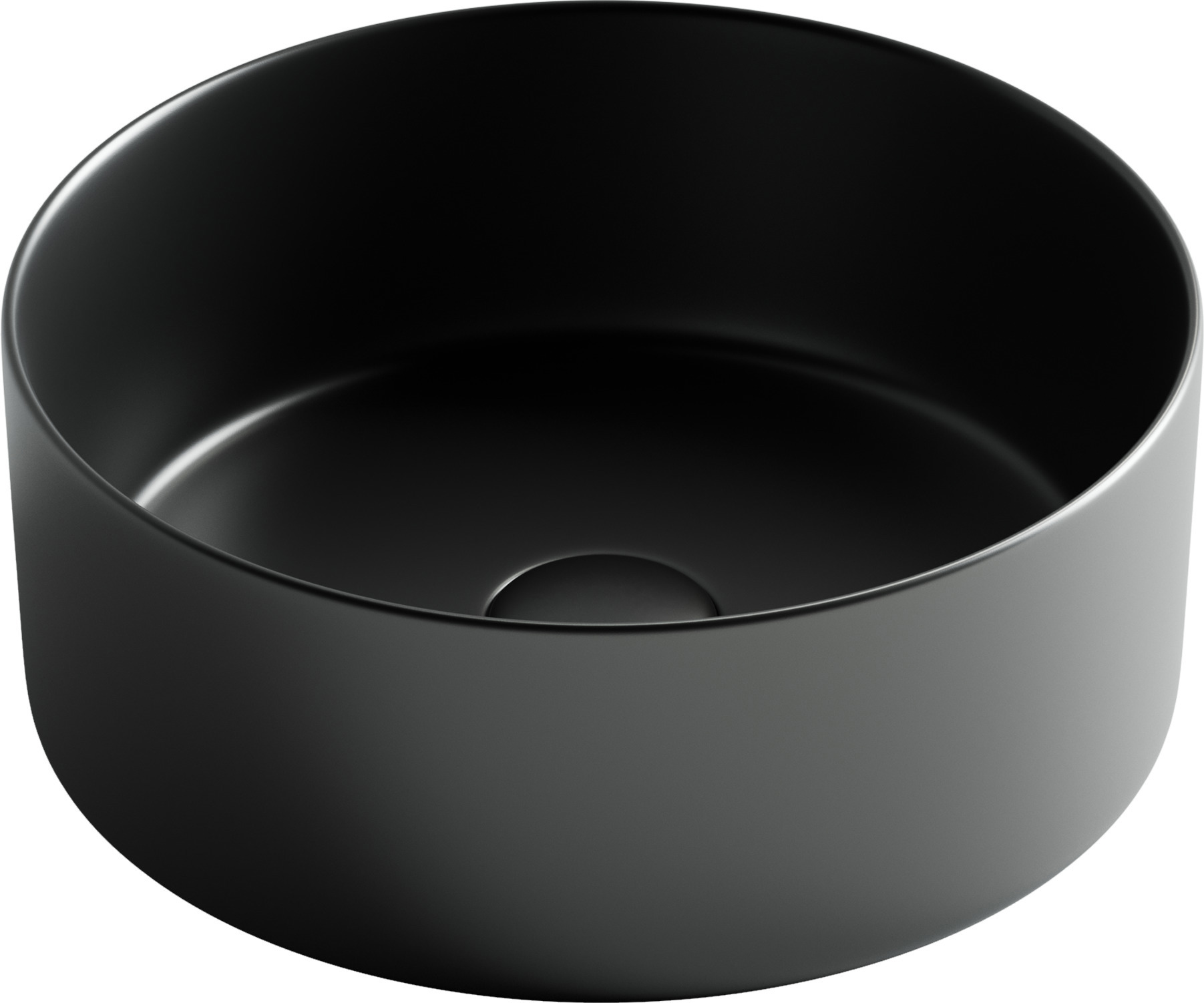 Изображение товара Раковина накладная Ceramicanova element CN6032MB 35.8см цвет черный Изображение товара Раковина накладная Ceramicanova element CN6032MB 35.8см цвет черный