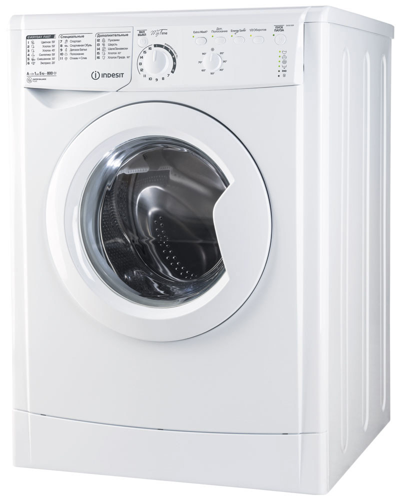 Изображение товара Стиральная машина Indesit EWSB 5085 5 кг белая