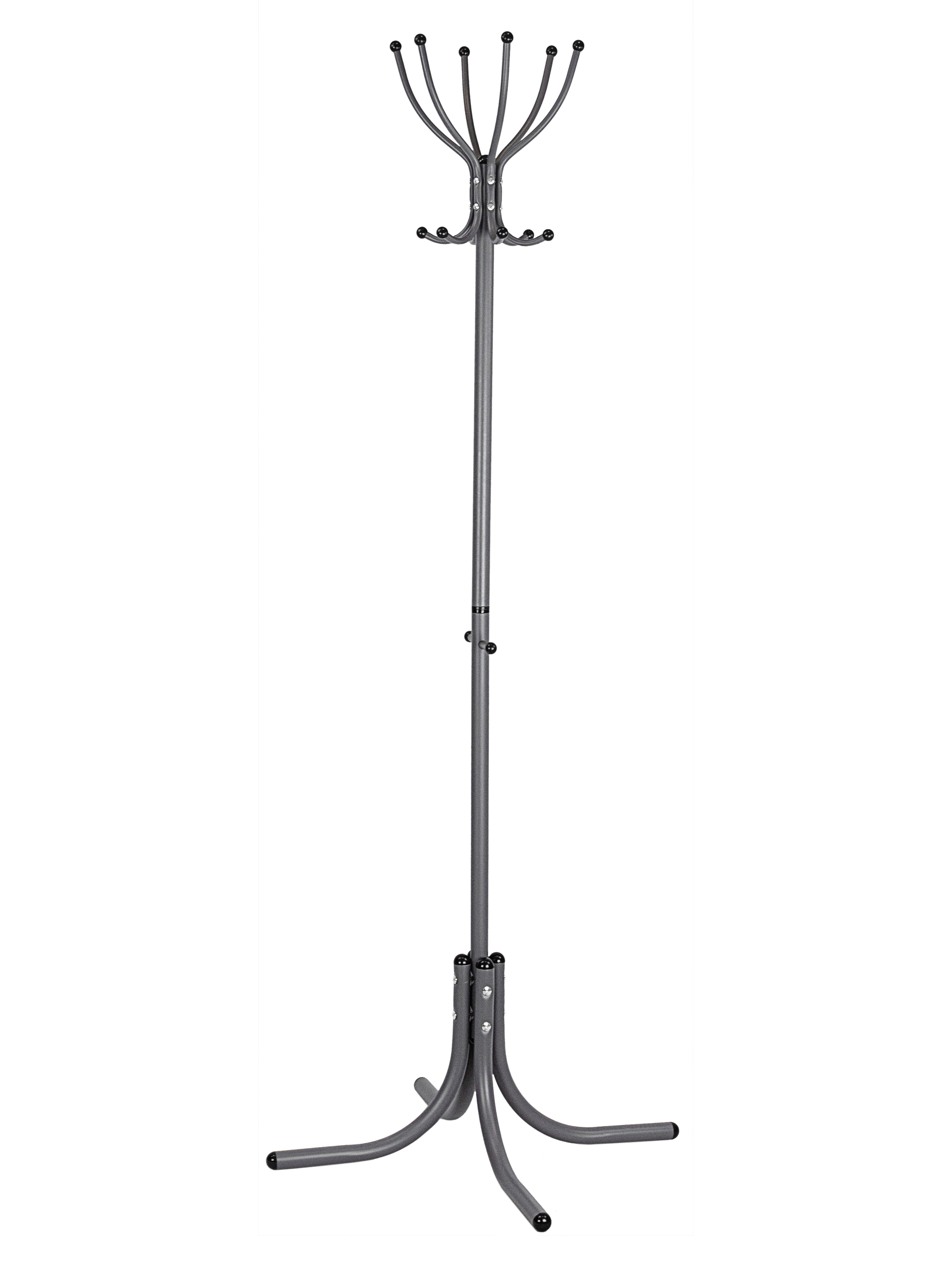 Изображение товара Вешалка Мебелик 9312 70x174x70 см Металл цвет серый