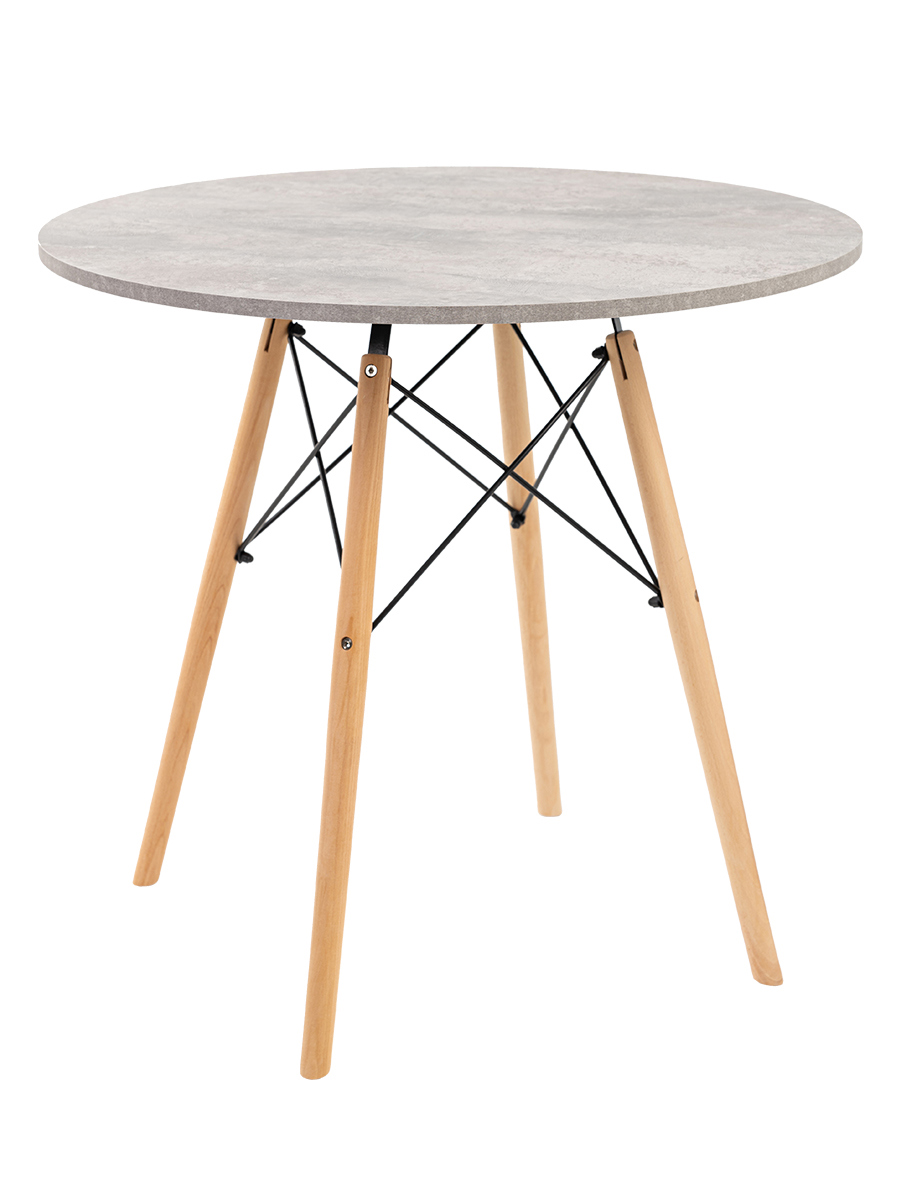 Изображение товара Мебель для кухни круглый Gemlux 70x70 см лдсп цвет серый