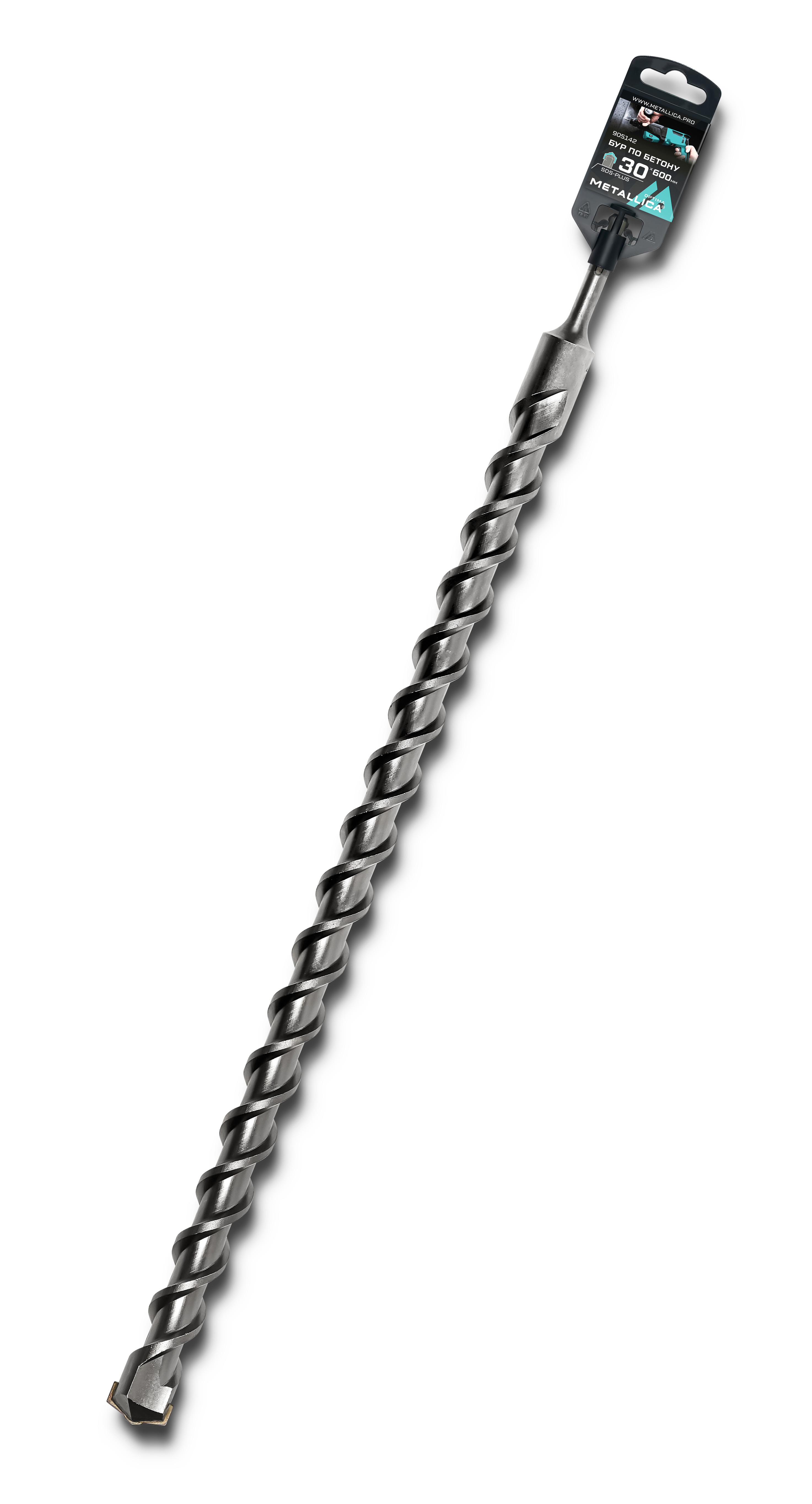 Изображение товара Бур по бетону SDS Plus Metallica 905142 30x600 мм