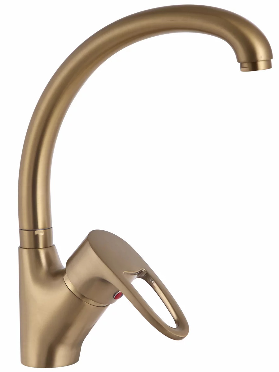 Изображение товара Однорычажный смеситель Fashun A4165-21 излив 23.3 см цвет бронза