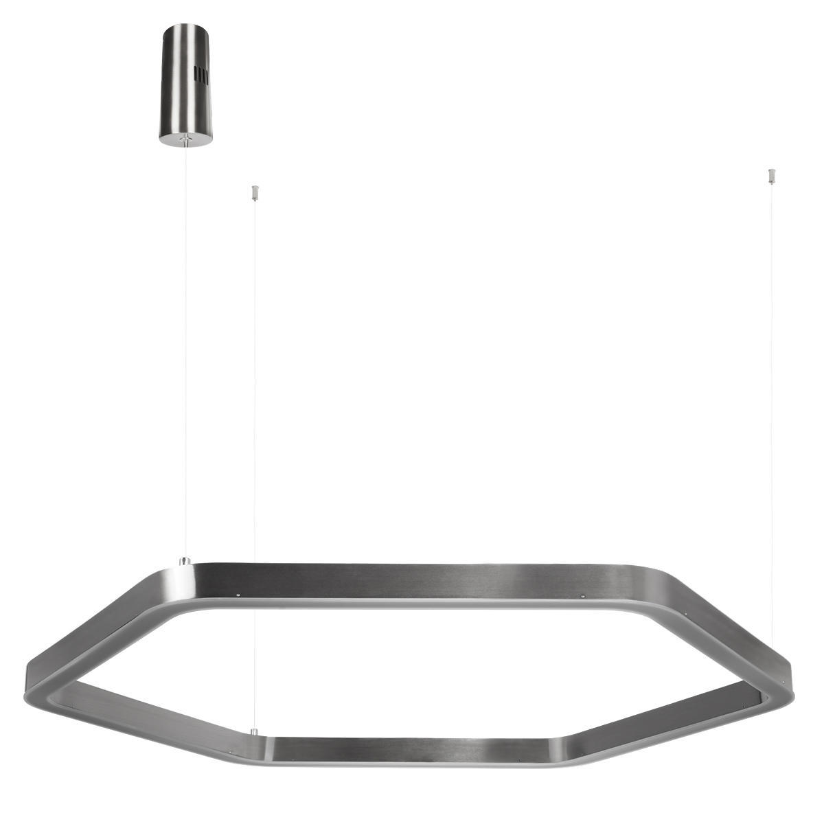 Изображение товара Подвесной светодиодный светильник LOFT IT Titanium 10243L Dark grey 13.43 м² теплый белый