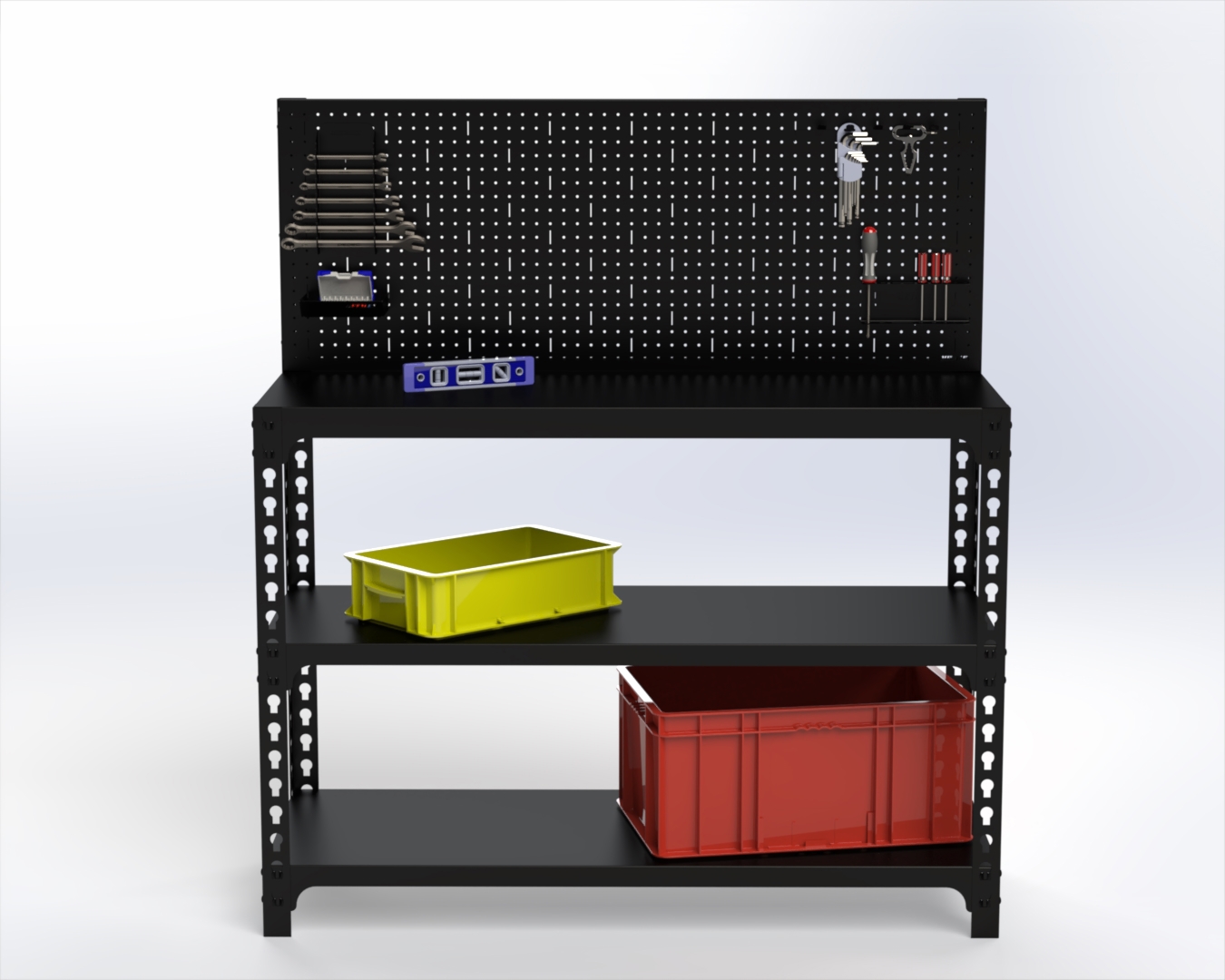 Изображение товара Стол-верстак Metalex 117240 с аксессуарами 950х1500х600 мм