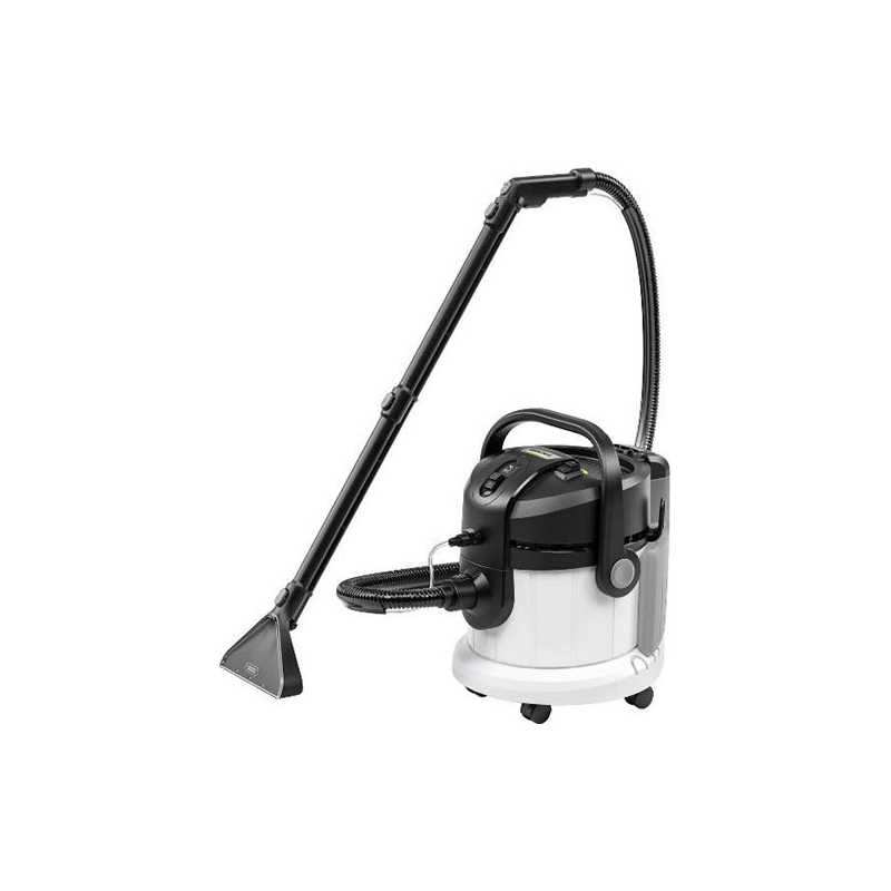 Изображение товара Пылесос с контейнером с влажной уборкой Karcher Se 4/белый 1400 Вт 4 л цвет белый